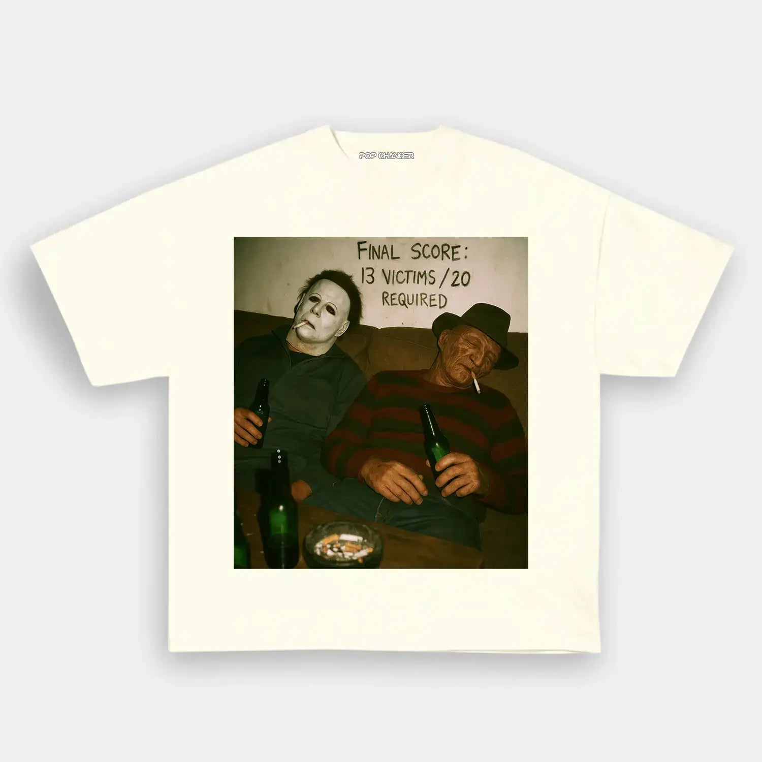 Michael Myers & Freddy Krueger T-SHIRT - POPCHANGER