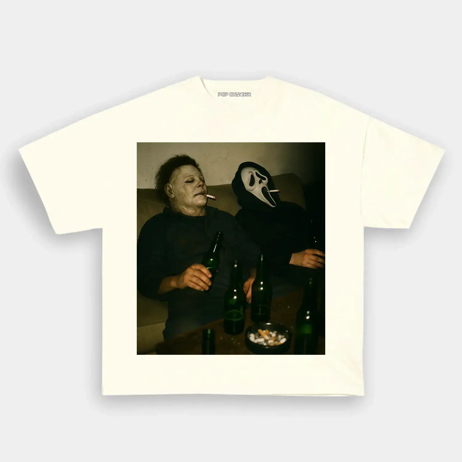 Michael Myers & Ghostface T-SHIRT - POPCHANGER