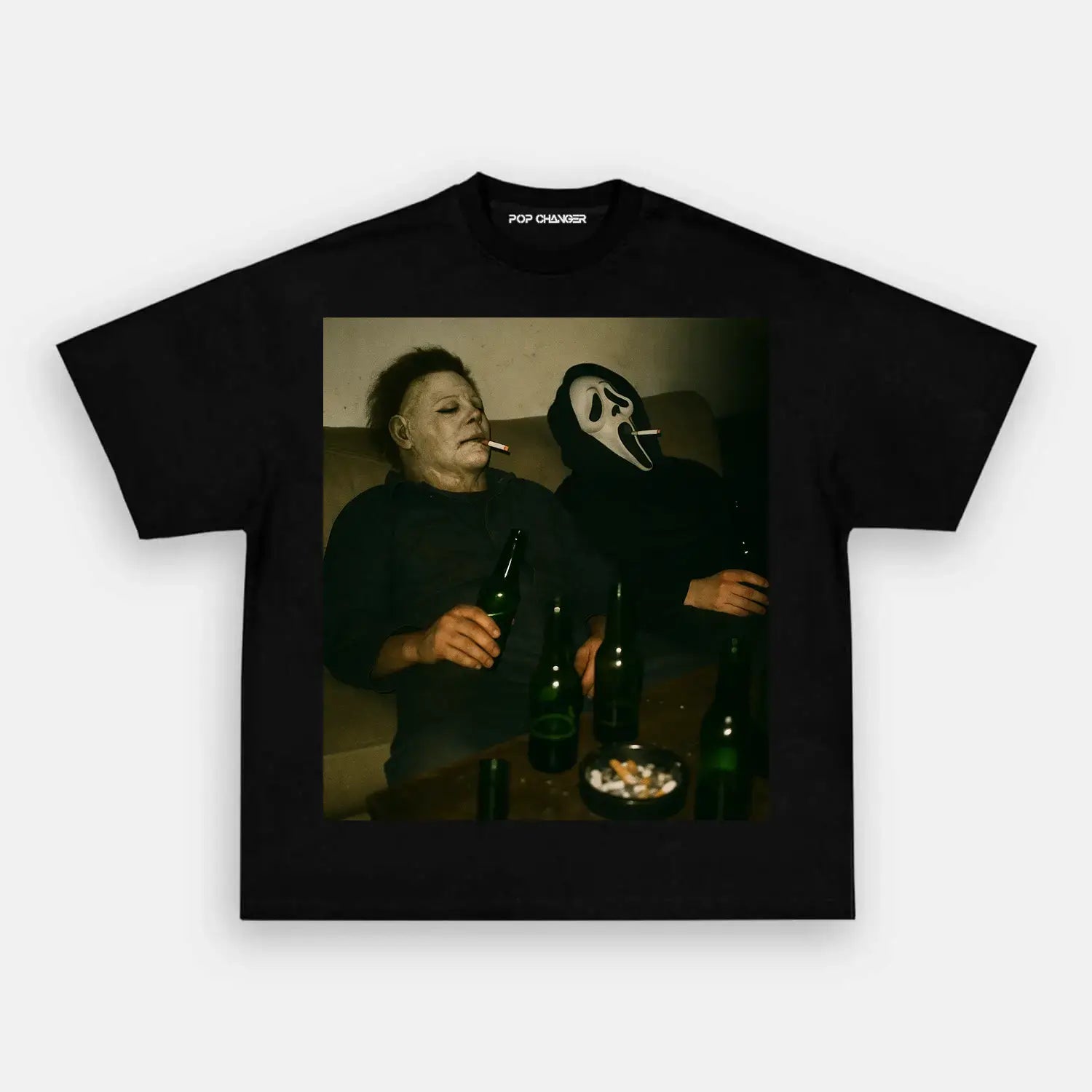 Michael Myers & Ghostface T-SHIRT - POPCHANGER