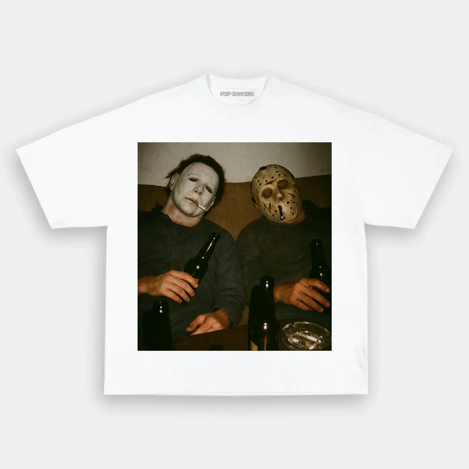 Michael Myers & Jason Voorhees T-SHIRT - POPCHANGER