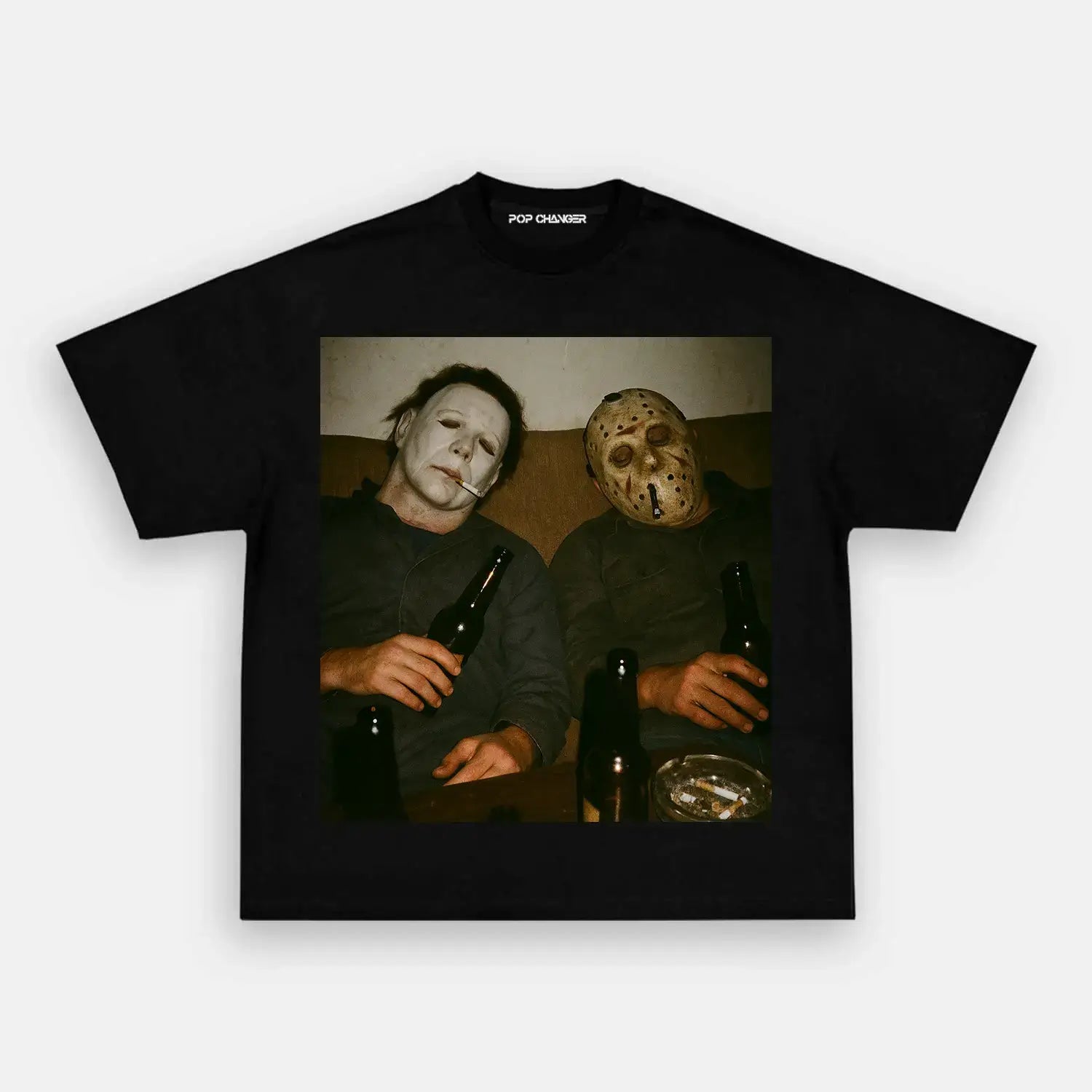 Michael Myers & Jason Voorhees T-SHIRT - POPCHANGER