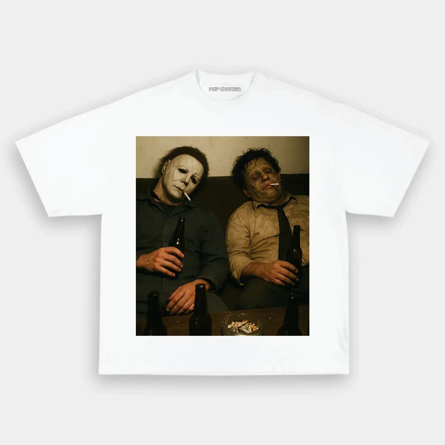 Michael Myers & Leatherface T-SHIRT - POPCHANGER