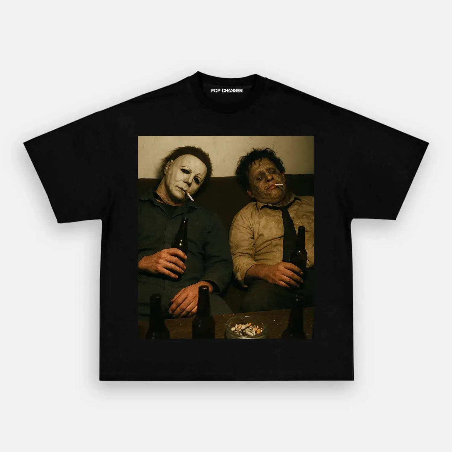 Michael Myers & Leatherface T-SHIRT - POPCHANGER