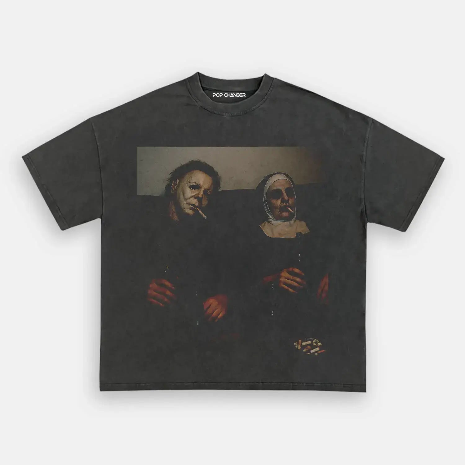 Michael Myers & Nun T-SHIRT - POPCHANGER