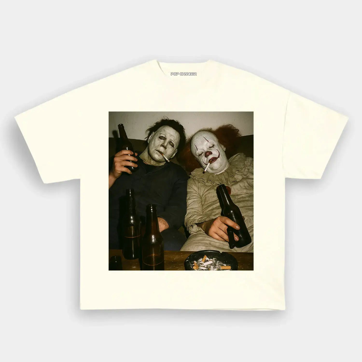 Michael Myers & Pennywise T-SHIRT - POPCHANGER