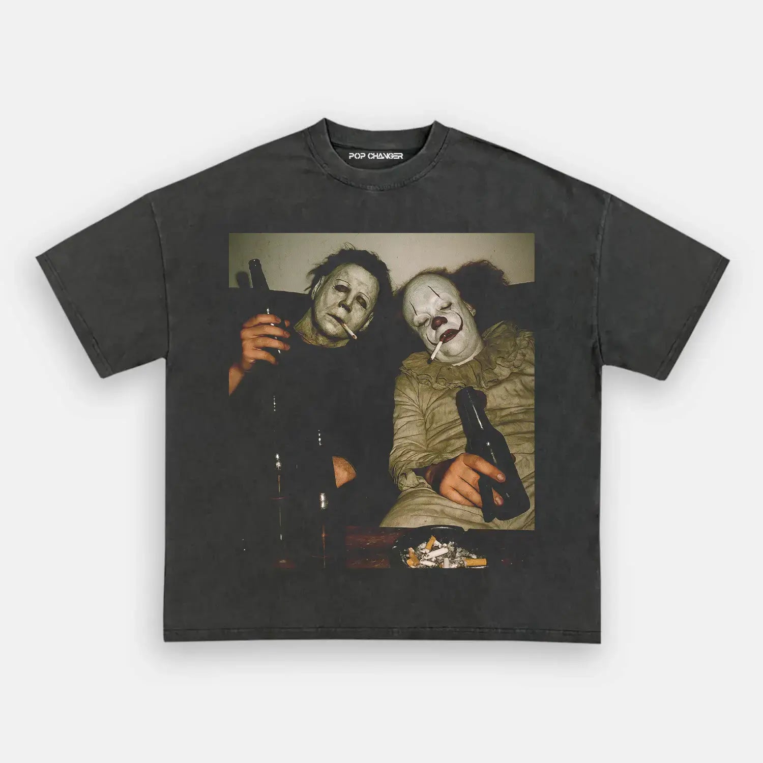 Michael Myers & Pennywise T-SHIRT - POPCHANGER