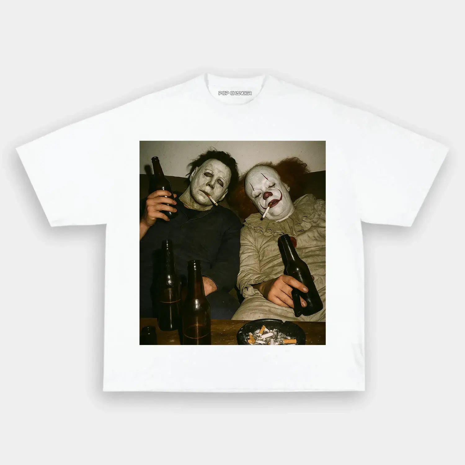 Michael Myers & Pennywise T-SHIRT - POPCHANGER