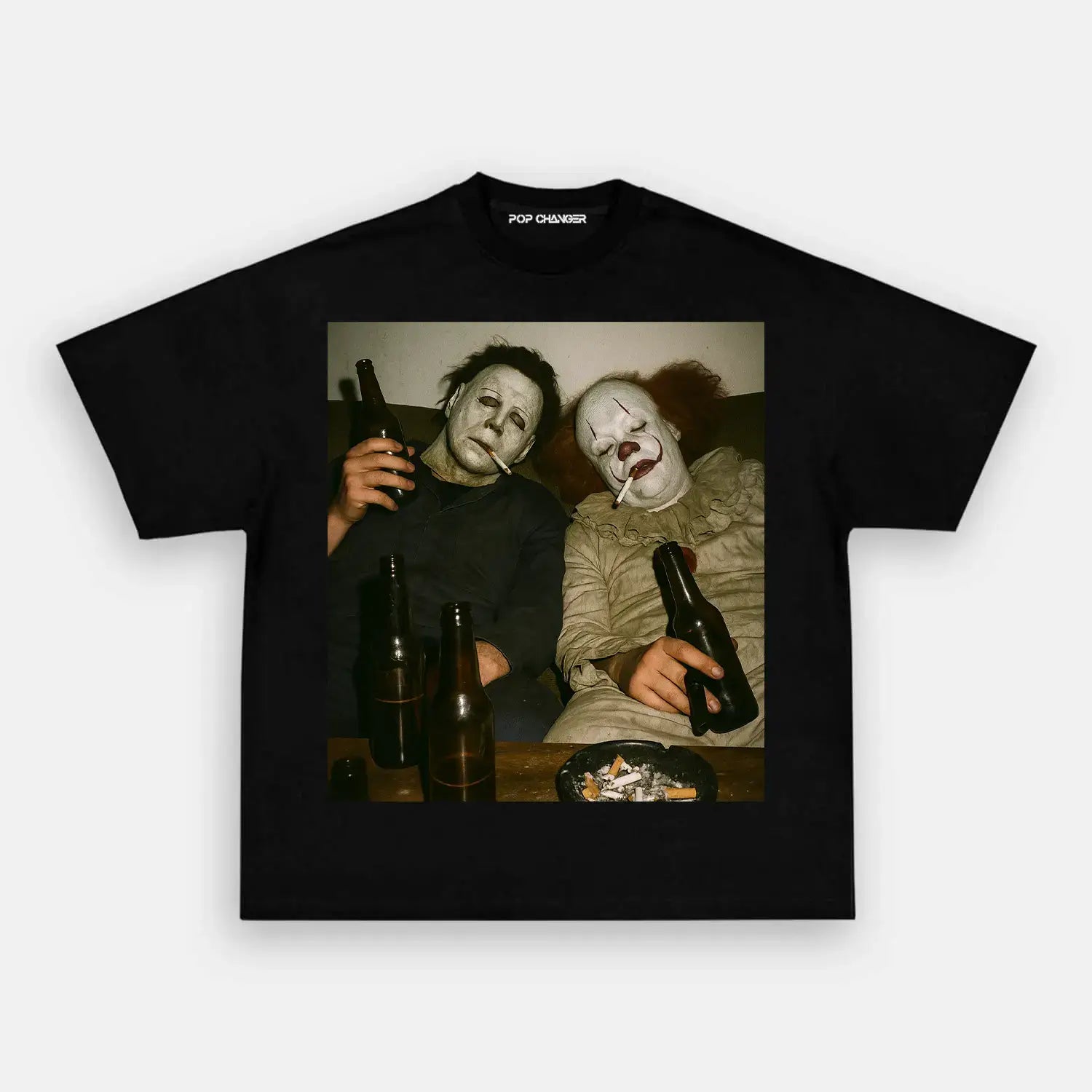 Michael Myers & Pennywise T-SHIRT - POPCHANGER