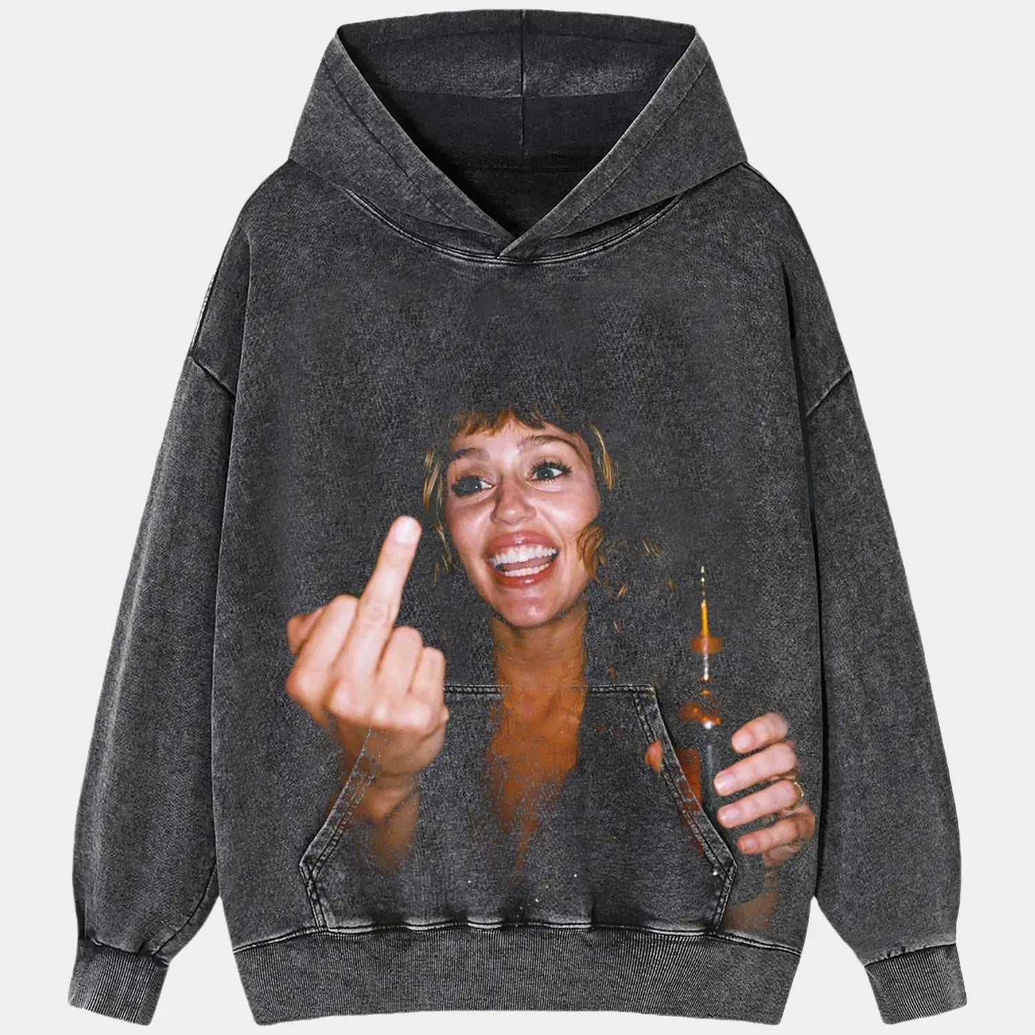 Miley Cyrus Drinks Beer Tee
