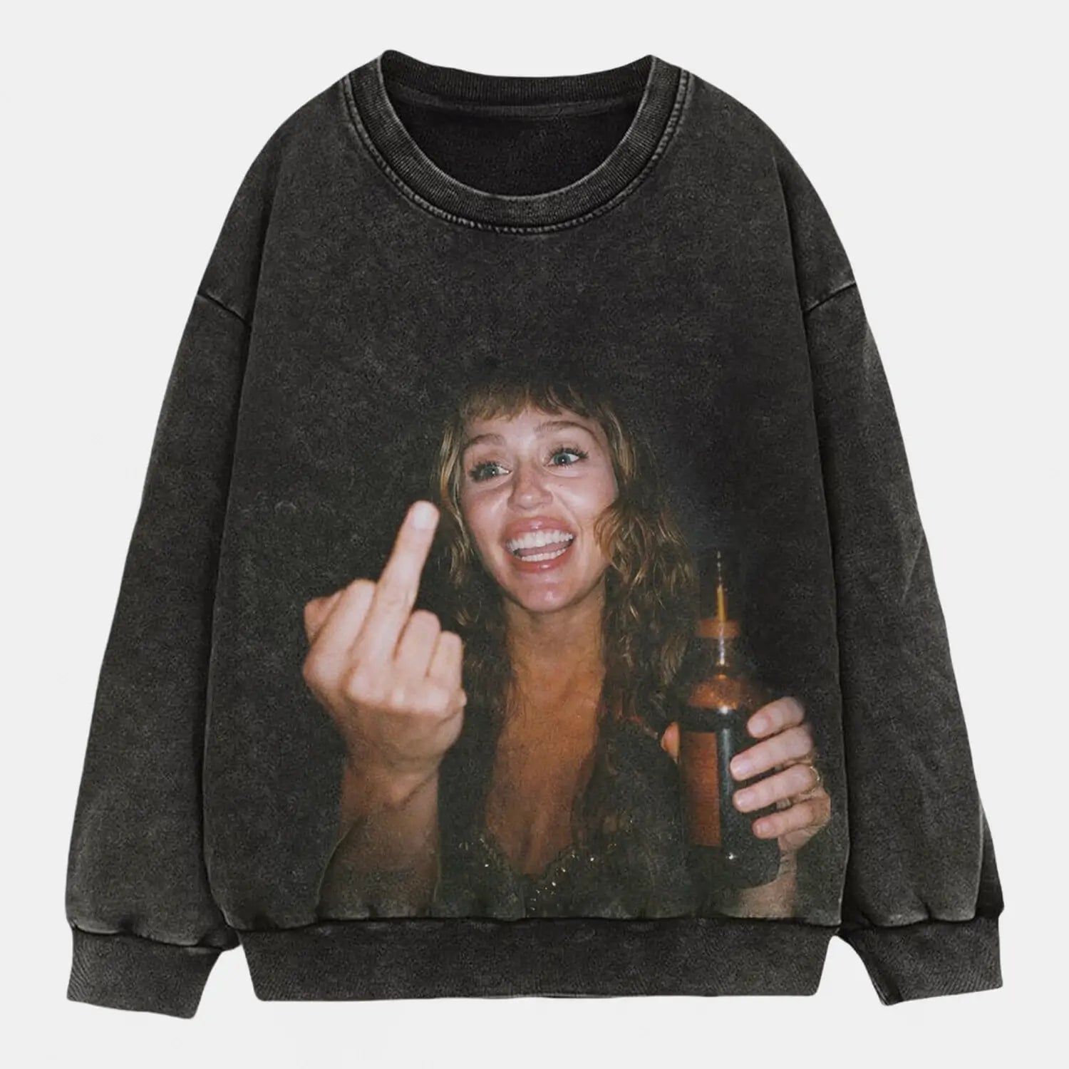 Miley Cyrus Drinks Beer Tee