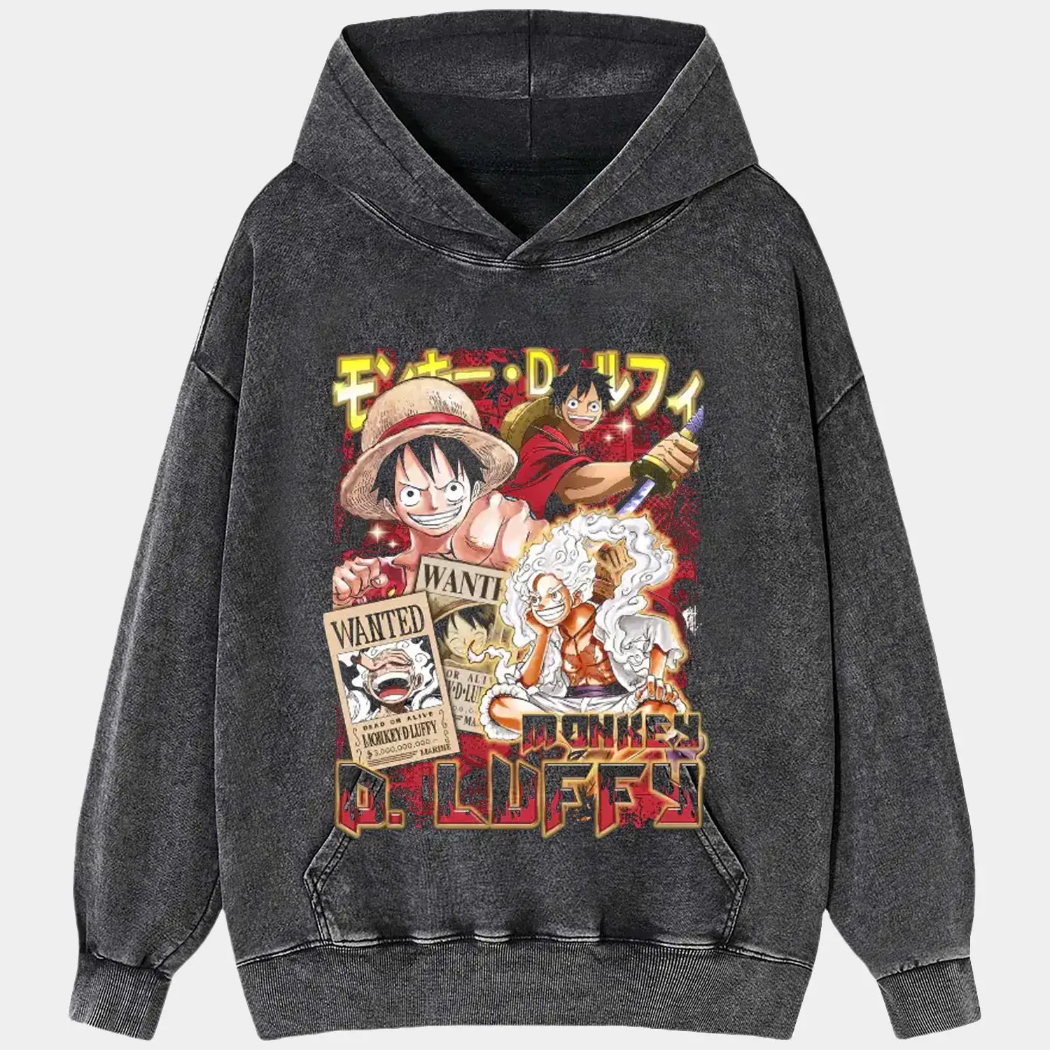 Monkey The Luffy Wanted Tee - POPCHANGER