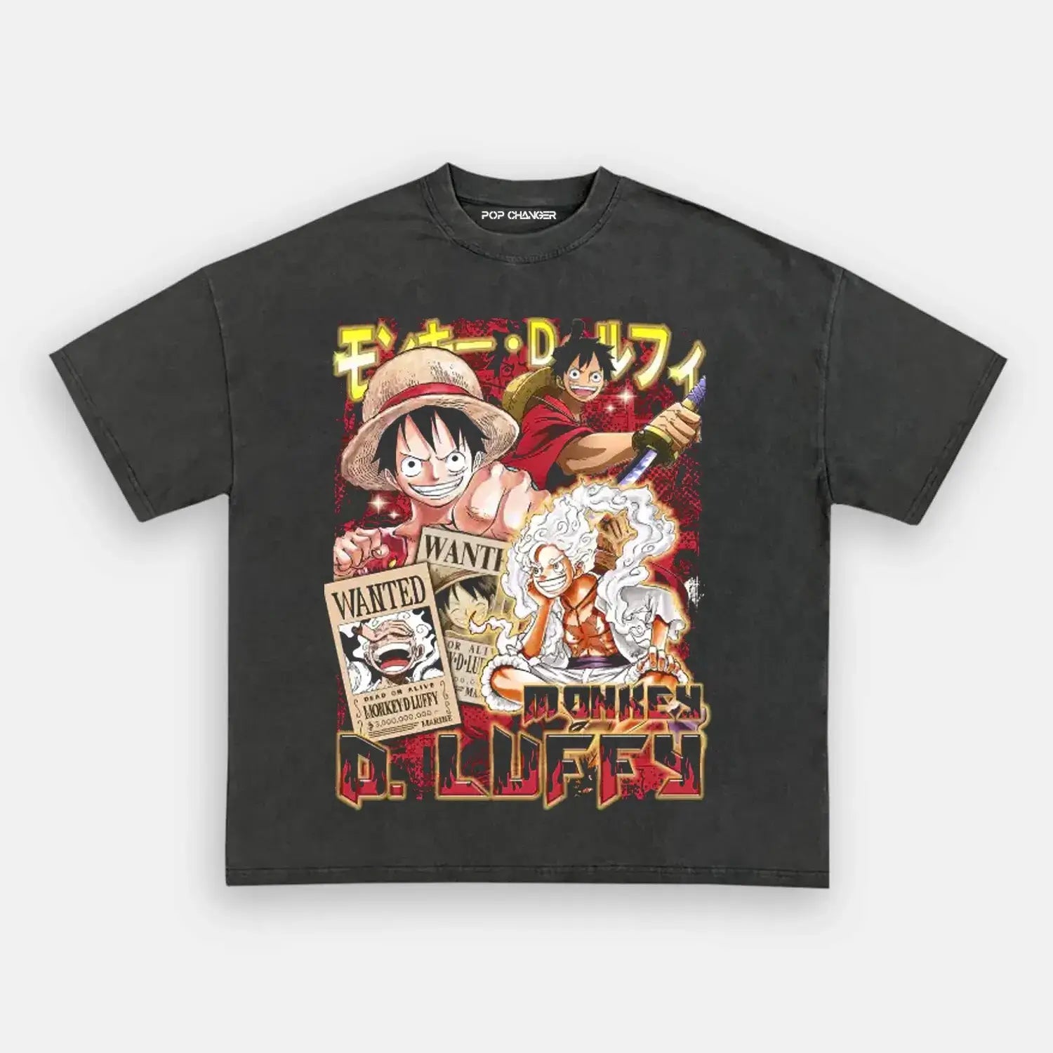 Monkey The Luffy Wanted Tee - POPCHANGER
