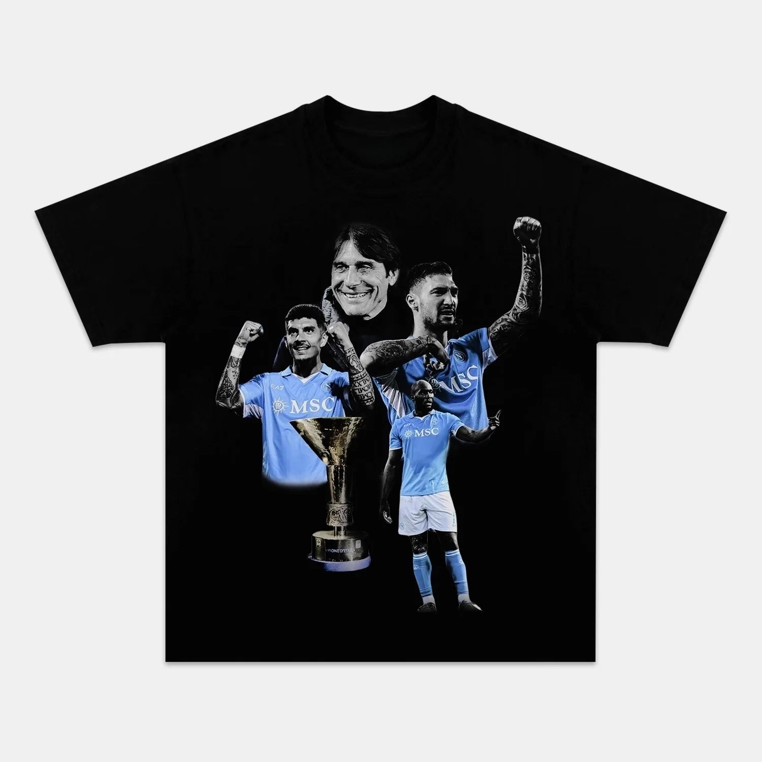 NAPOLI WIN 4TH SERIE A TITLE TEE 08.30 2.0 - POPCHANGER