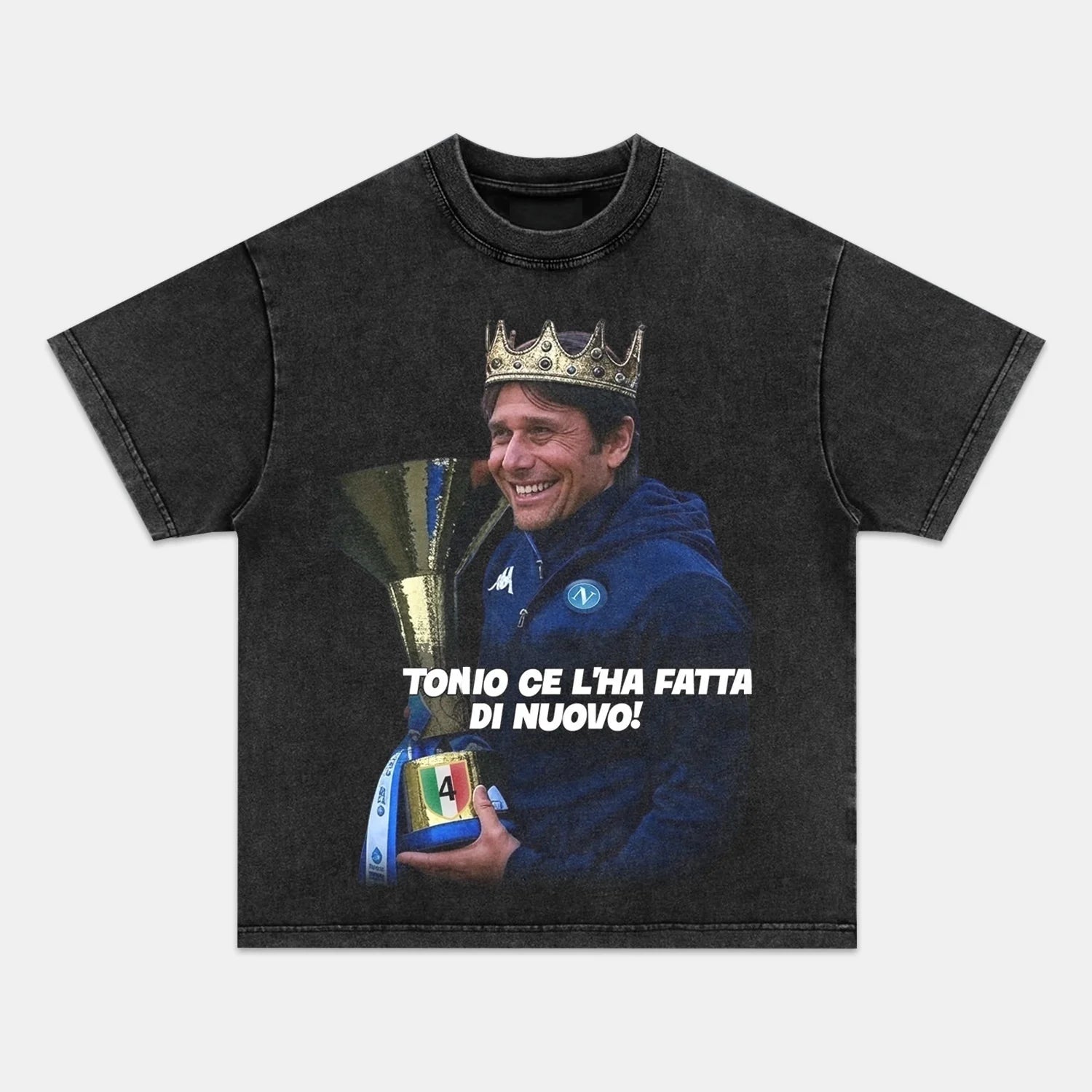 NAPOLI WIN 4TH SERIE A TITLE TEE 08.30 6.0 - POPCHANGER