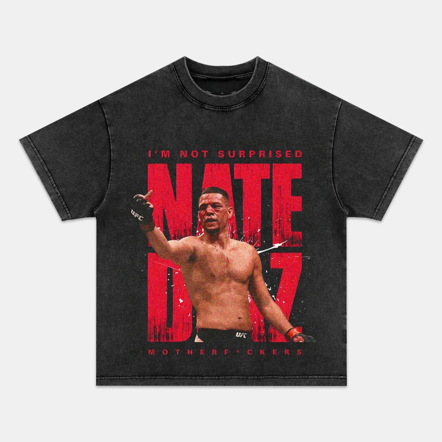 NATE DIAZ VINTAGE TEE 10-18 - POPCHANGER