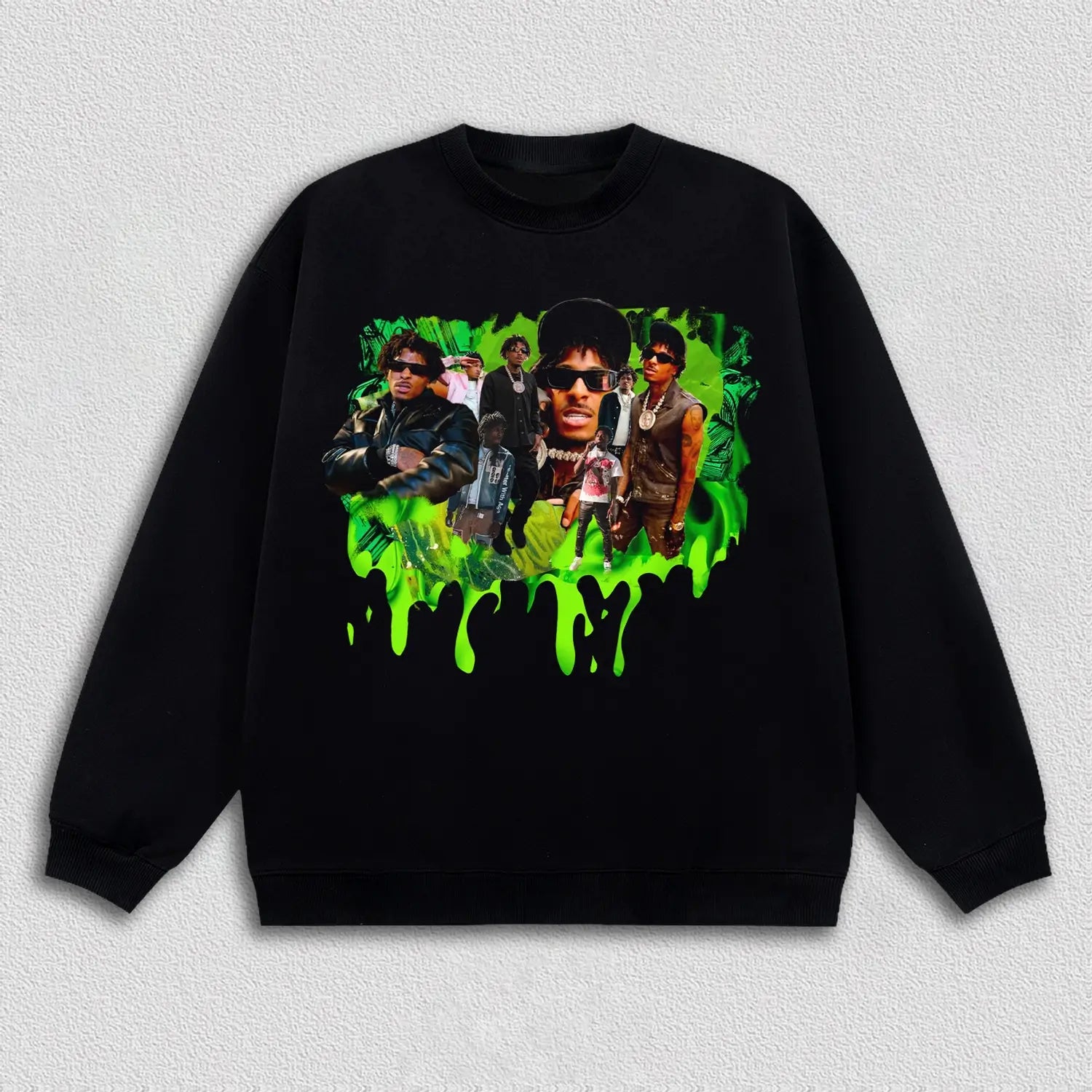 BLACK LONG SLEEVES T-SHIRT