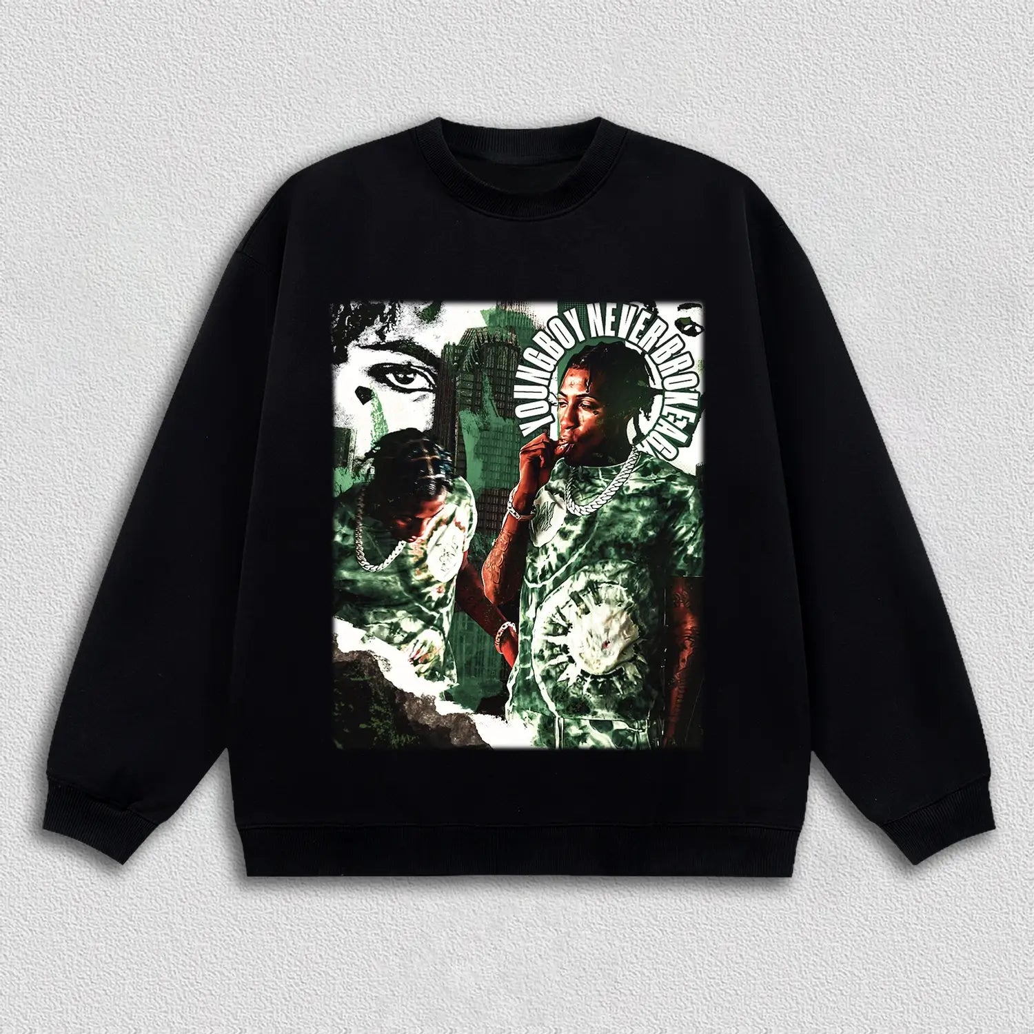 BLACK LONG SLEEVES T-SHIRT