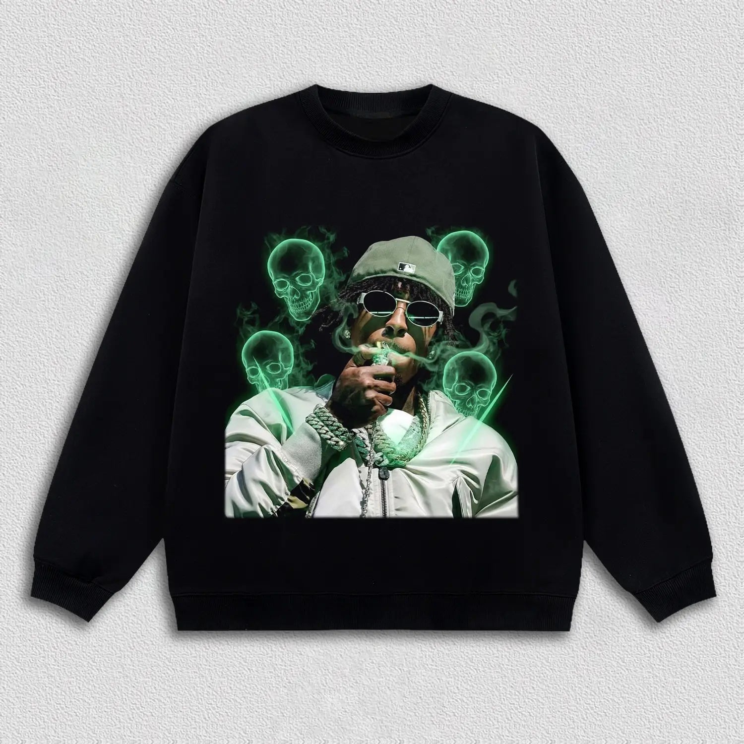 BLACK LONG SLEEVES T-SHIRT