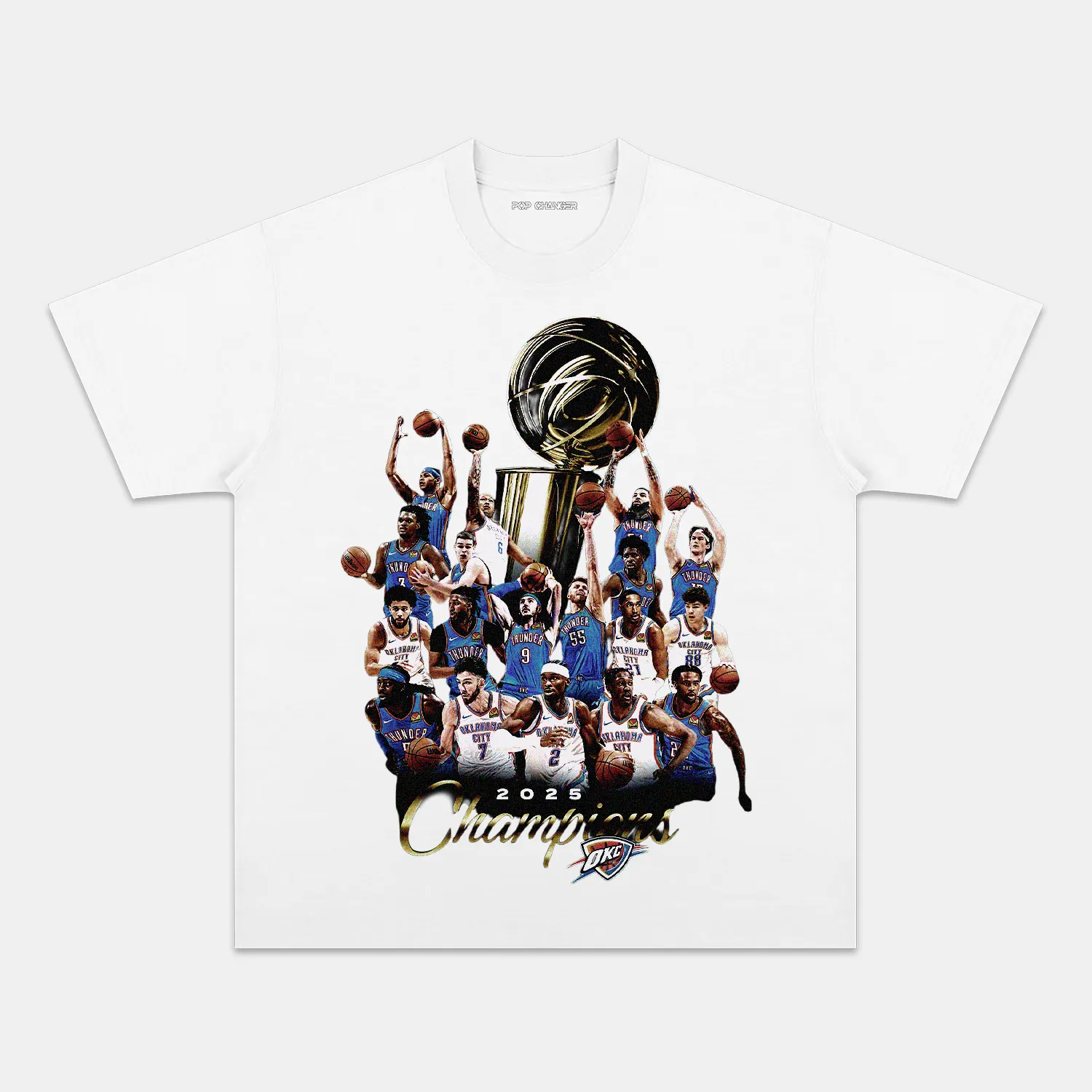 OKLAHOMA CITY THUNDER TEE - POPCHANGER