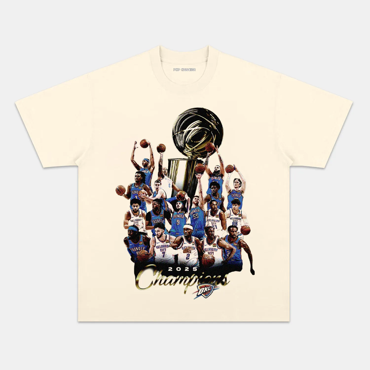 OKLAHOMA CITY THUNDER TEE - POPCHANGER
