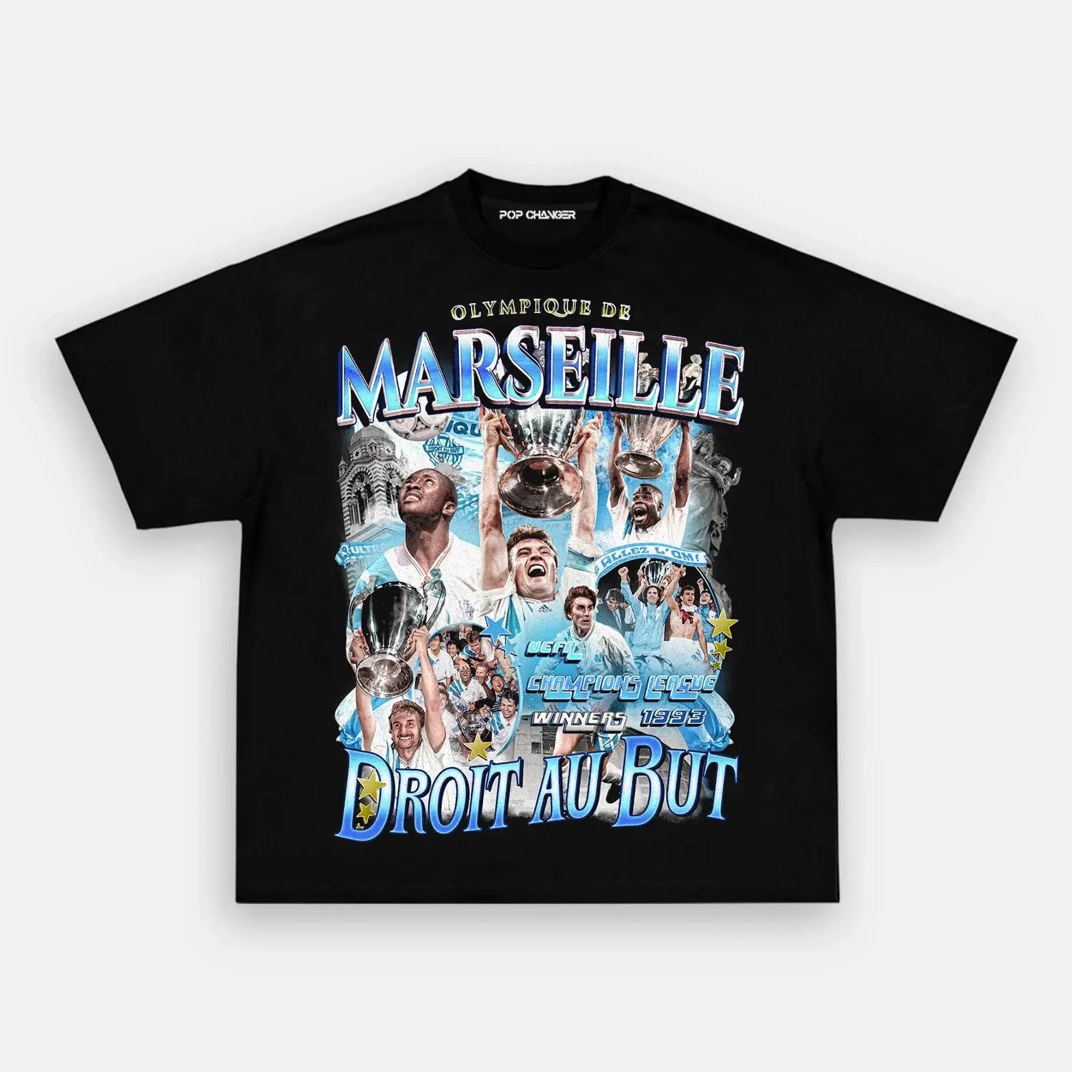 OLYMPIQUE de MARSEILLE 1993 TEE - POPCHANGER