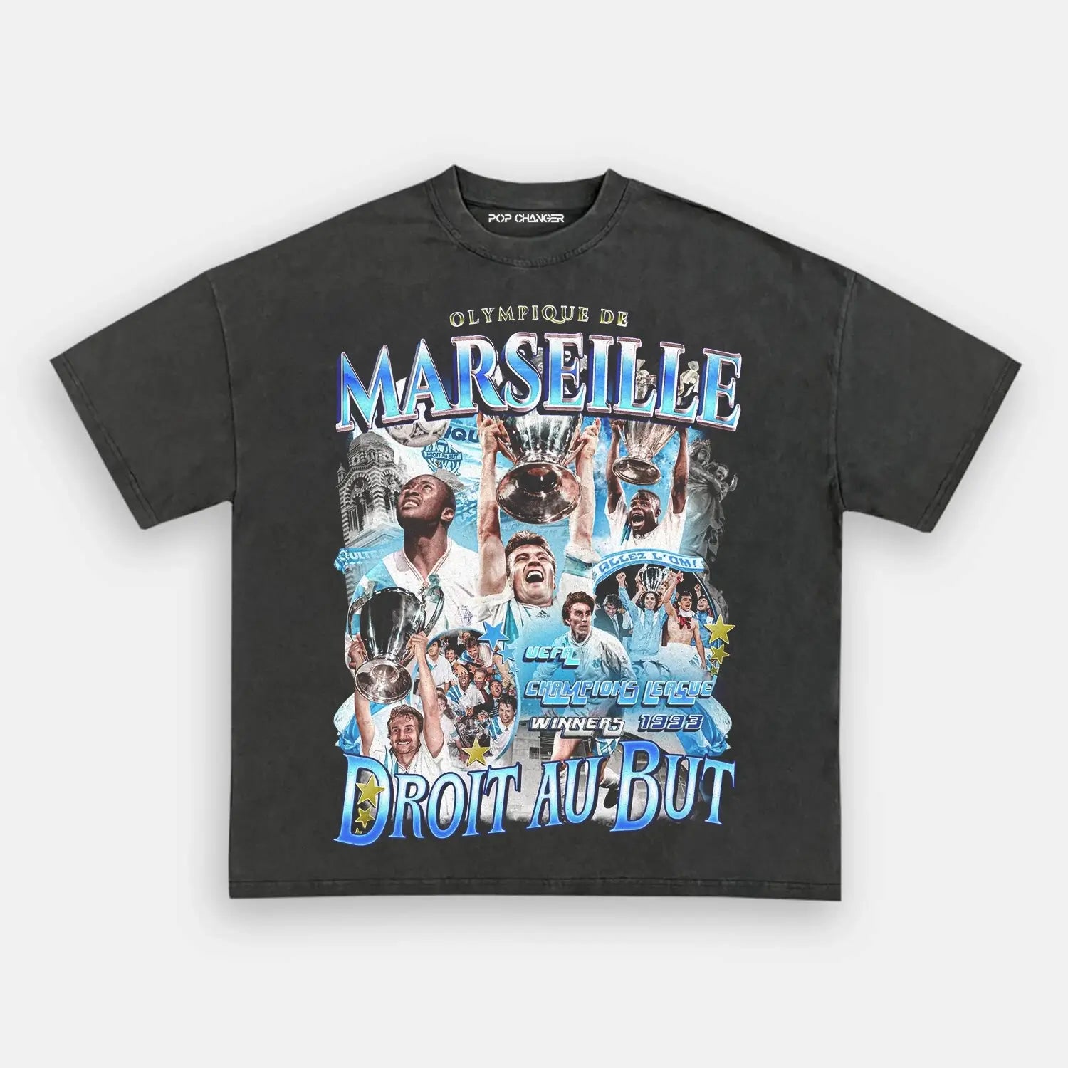 OLYMPIQUE de MARSEILLE 1993 TEE - POPCHANGER