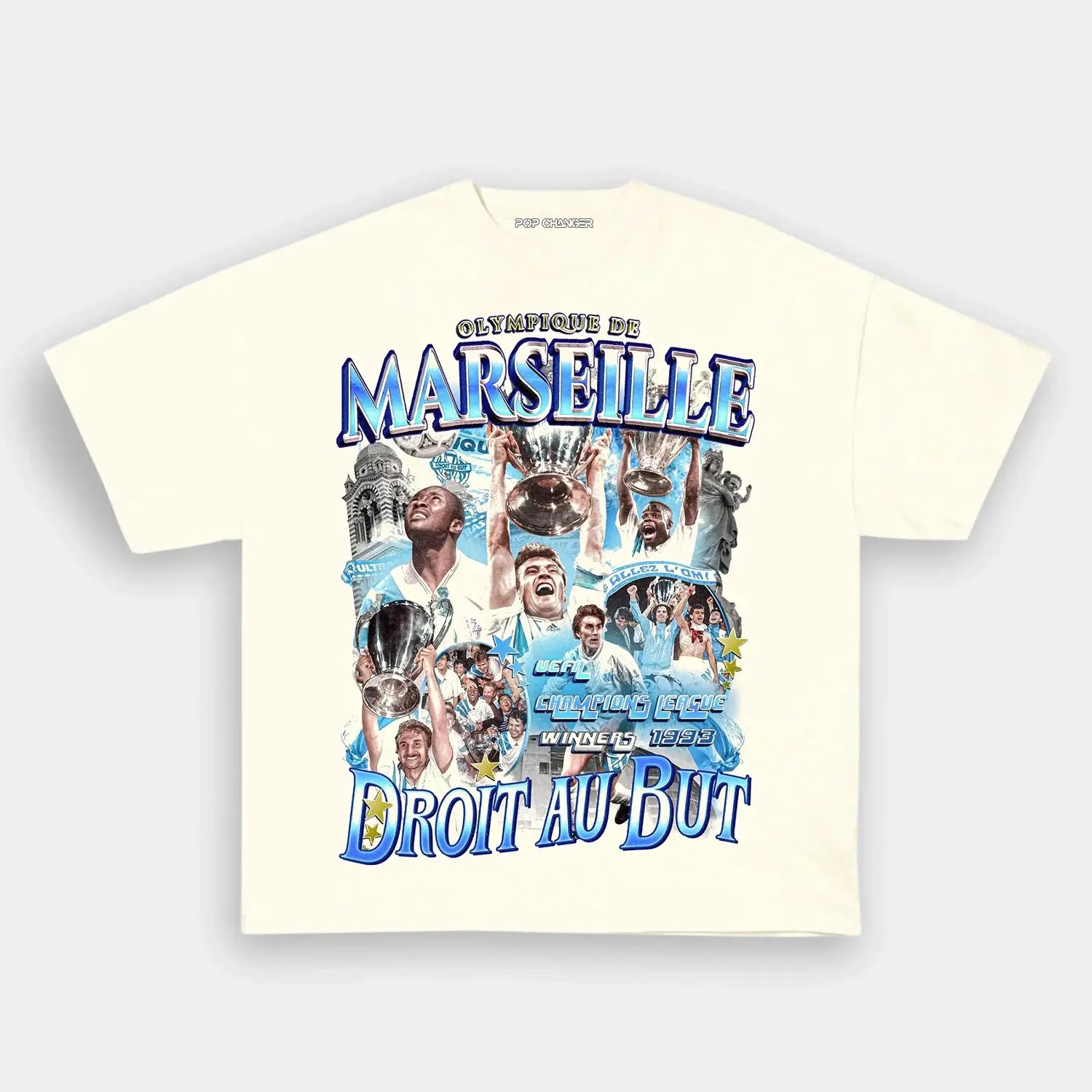OLYMPIQUE de MARSEILLE 1993 TEE - POPCHANGER