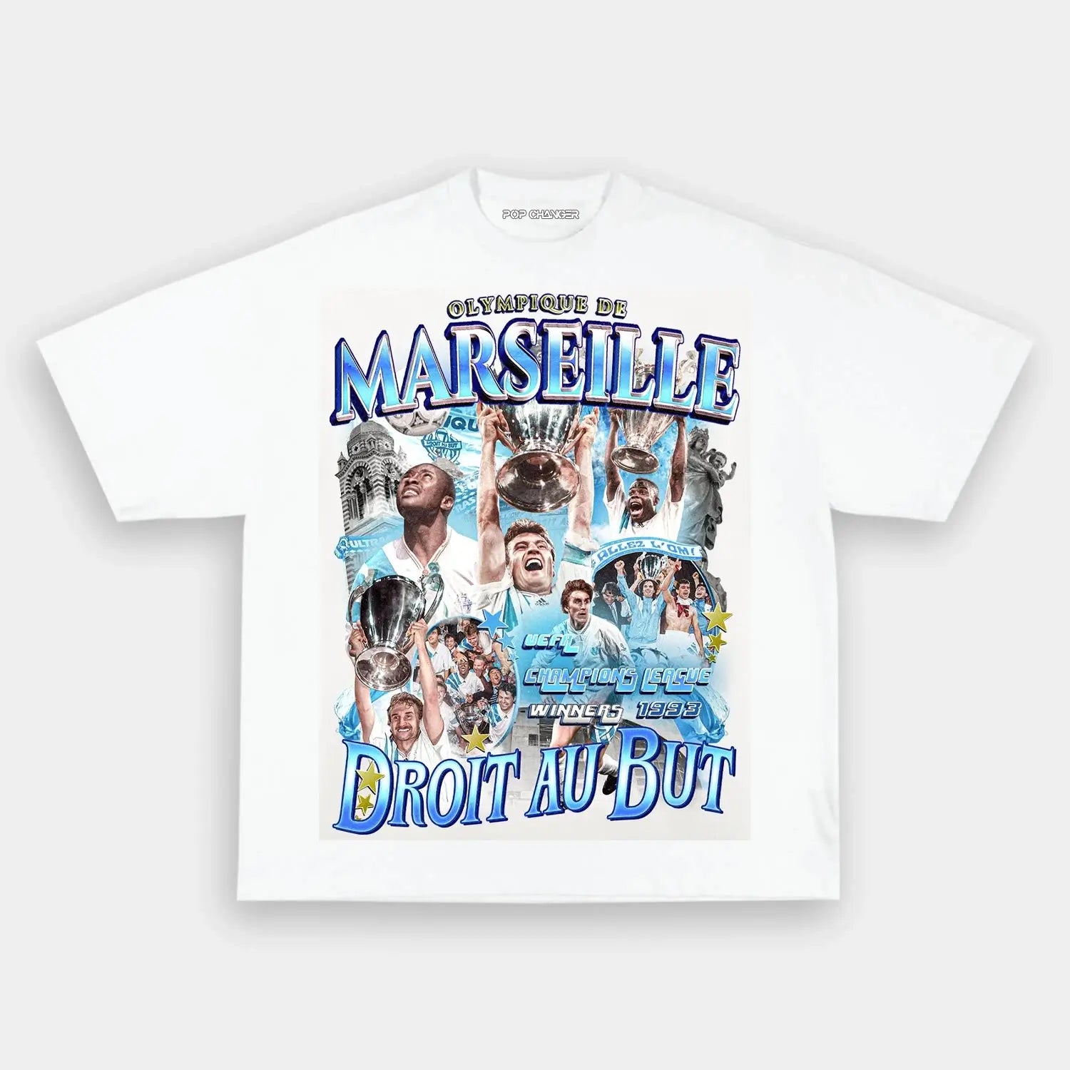 OLYMPIQUE de MARSEILLE 1993 TEE - POPCHANGER