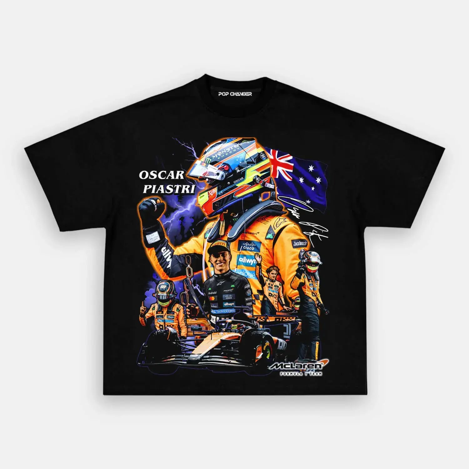 OSCAR PIASTRI TEE - POPCHANGER