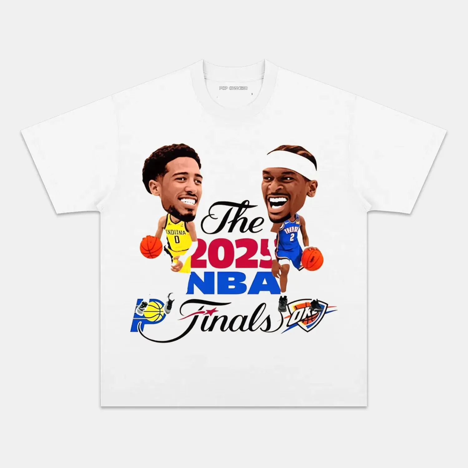 PACERS VS THUNDER TEE - POPCHANGER