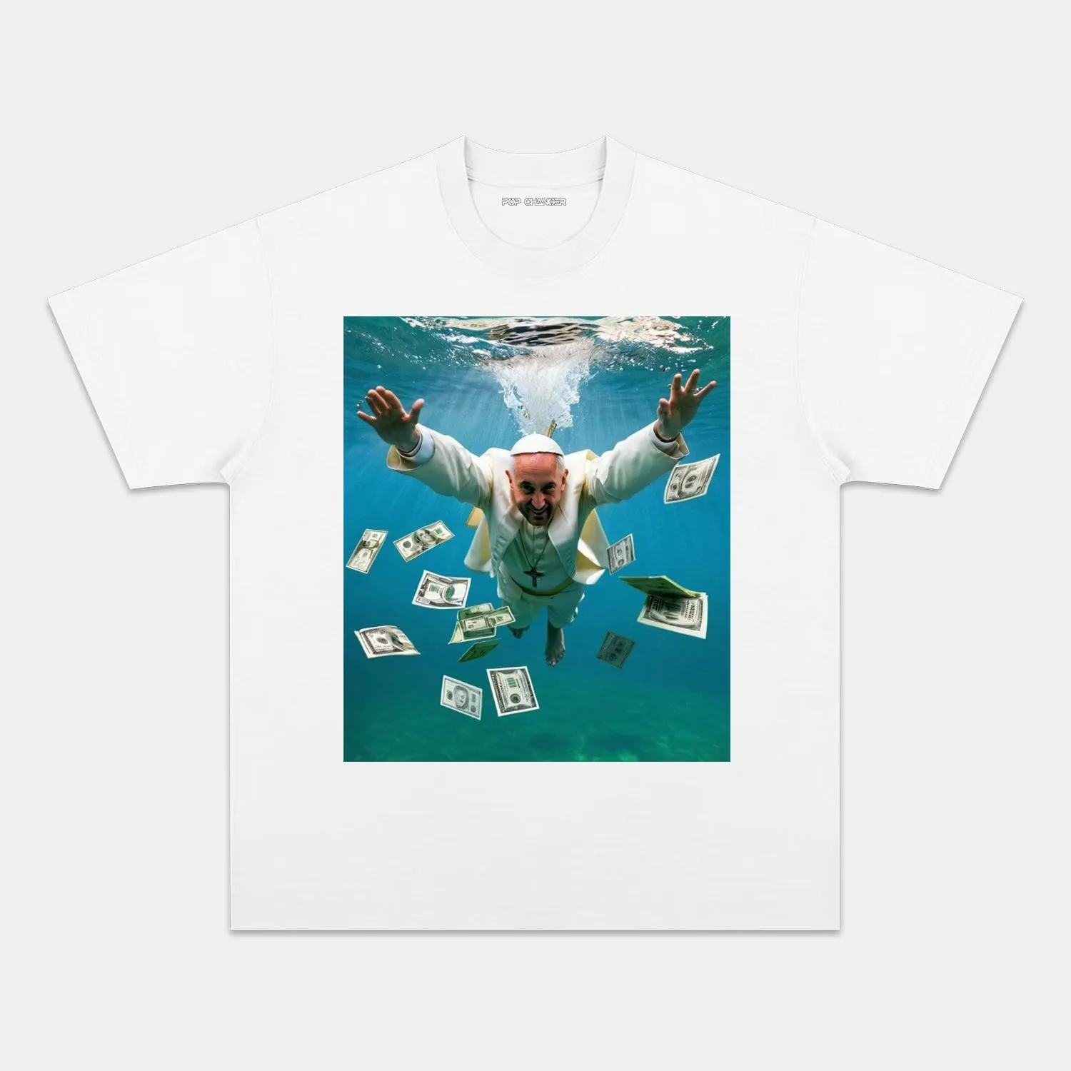 POPE FRANCIS 2025 V2 TEE - POPCHANGER