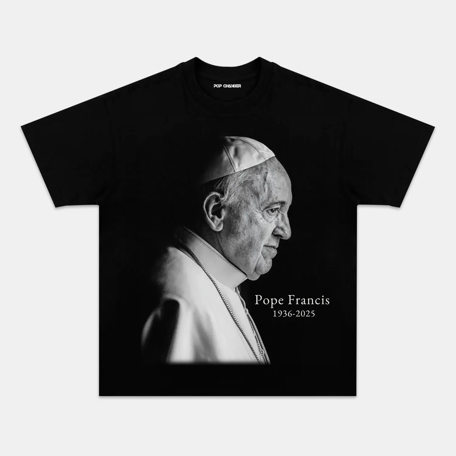 POPE FRANCIS V2 TEE - POPCHANGER
