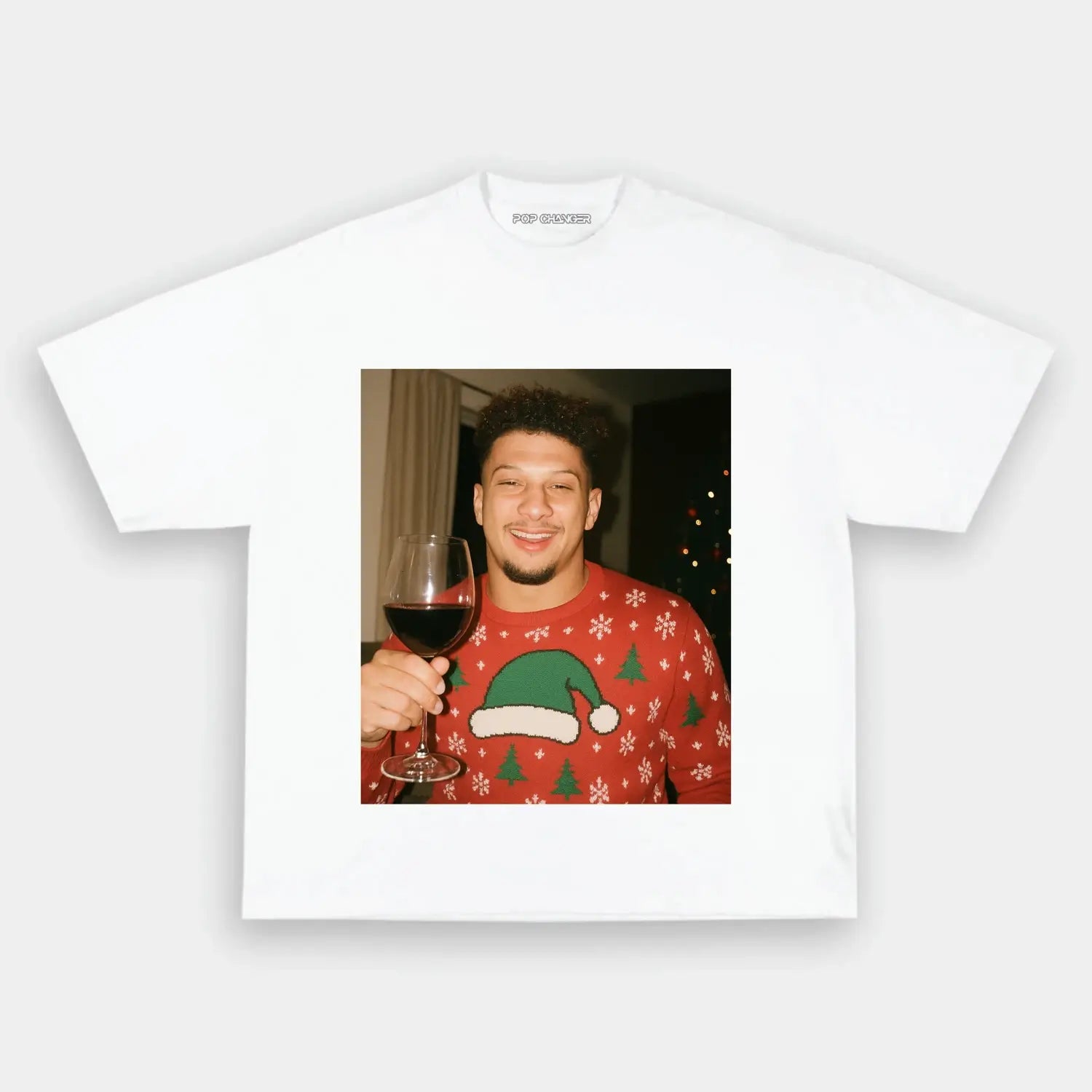 Patrick Mahomes Christmas Tee - POPCHANGER