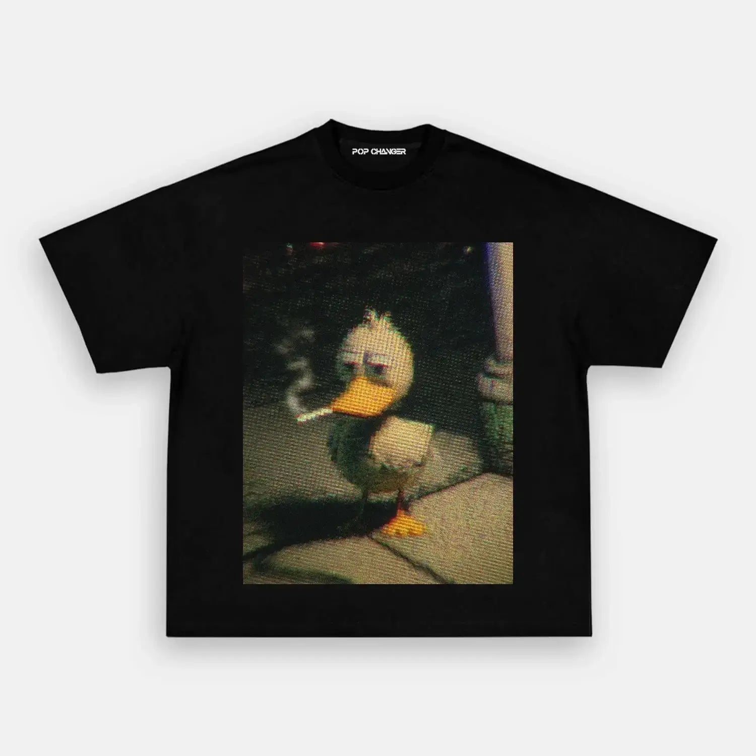 Pixelated Melancholy Duck - POPCHANGER