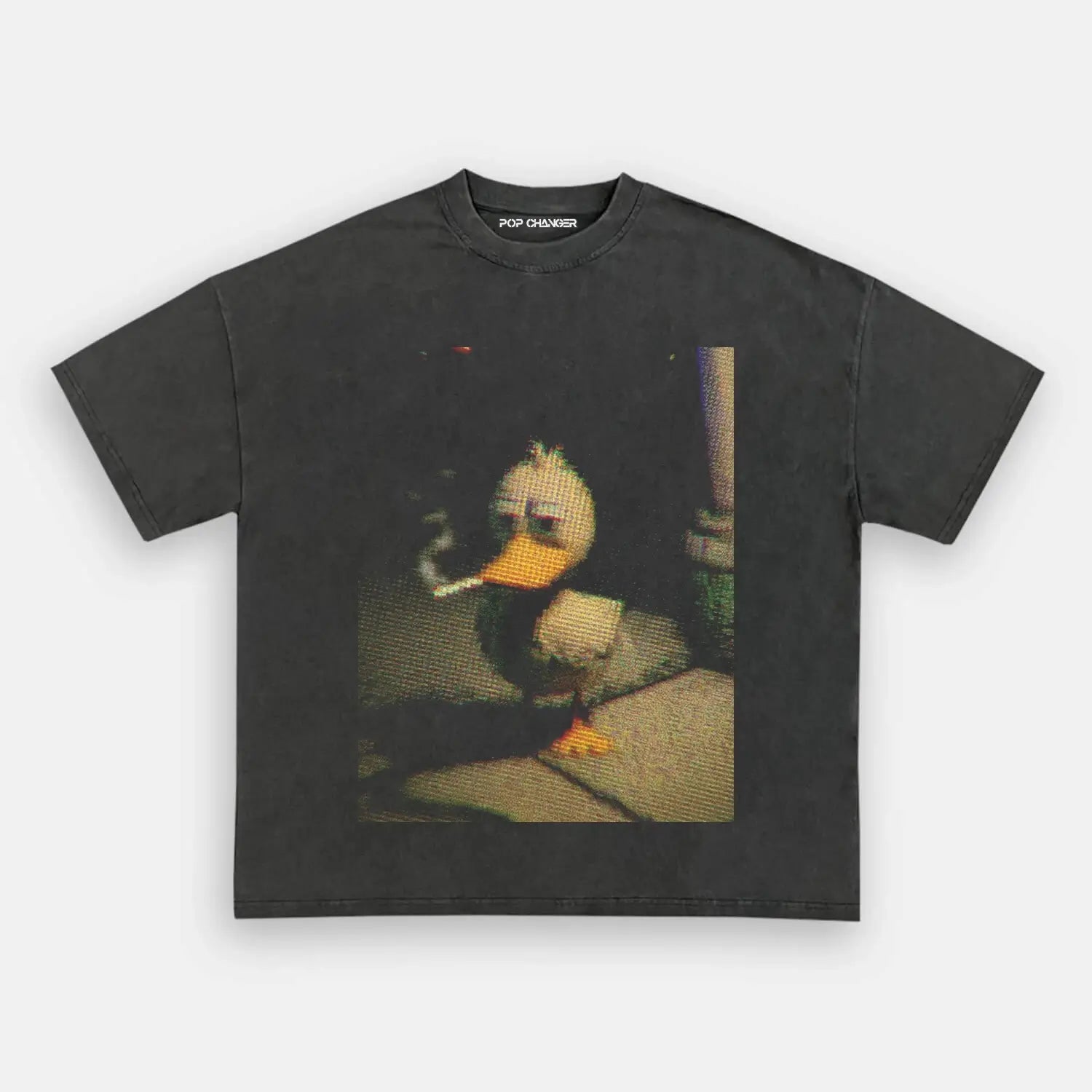 Pixelated Melancholy Duck - POPCHANGER