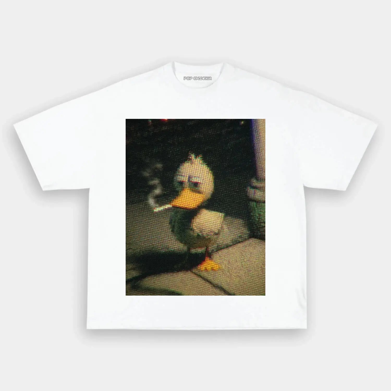 Pixelated Melancholy Duck - POPCHANGER