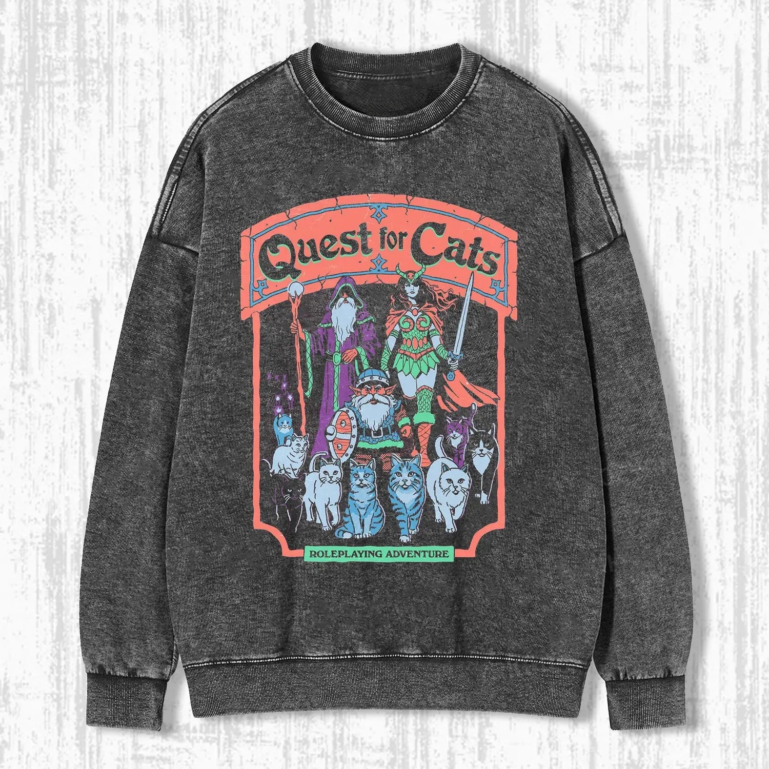 QUEST FOR CATS T-SHIRT - POPCHANGER