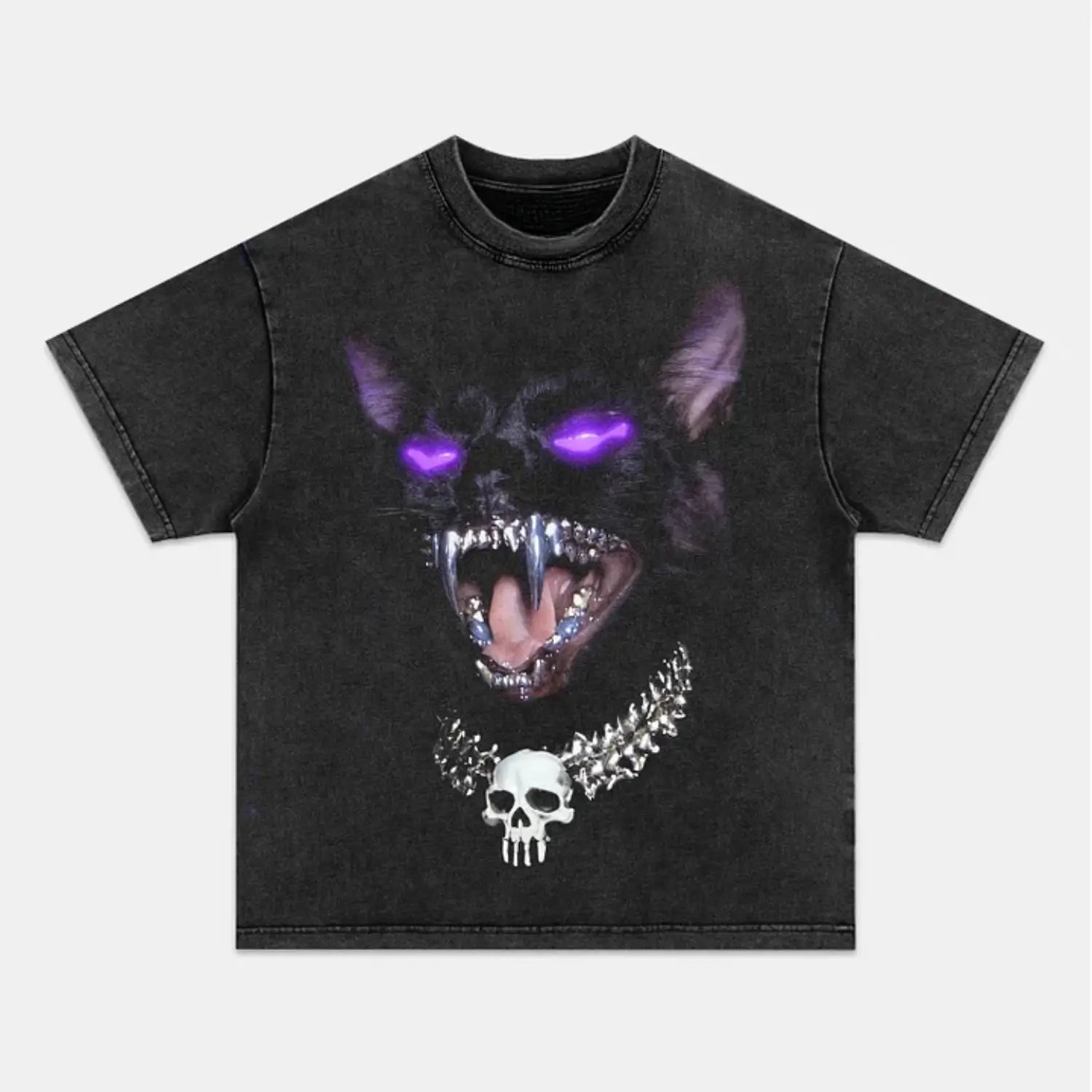 RETRO STREET STYLE & DARK CAT TEE - POPCHANGER