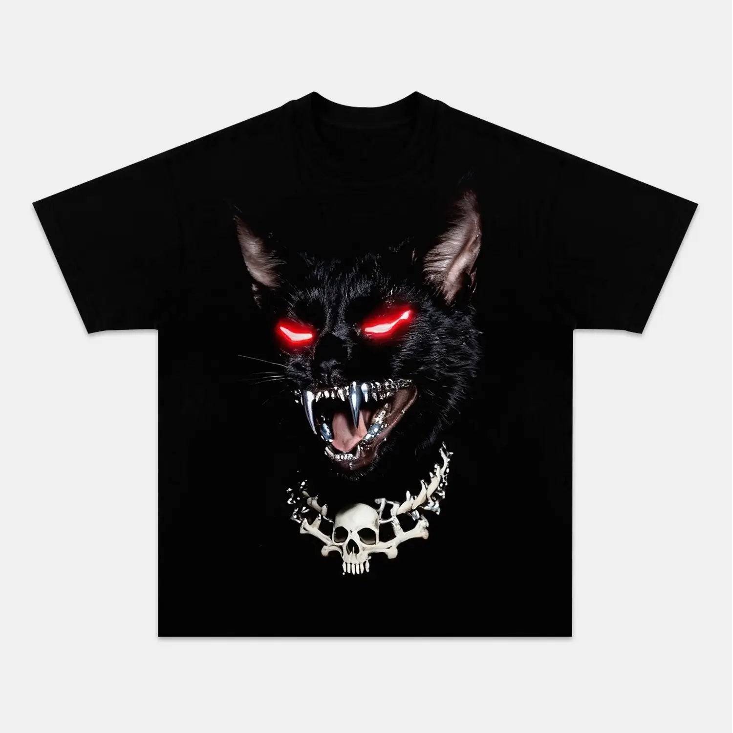 RETRO STREET STYLE & DARK CAT V2 TEE - POPCHANGER