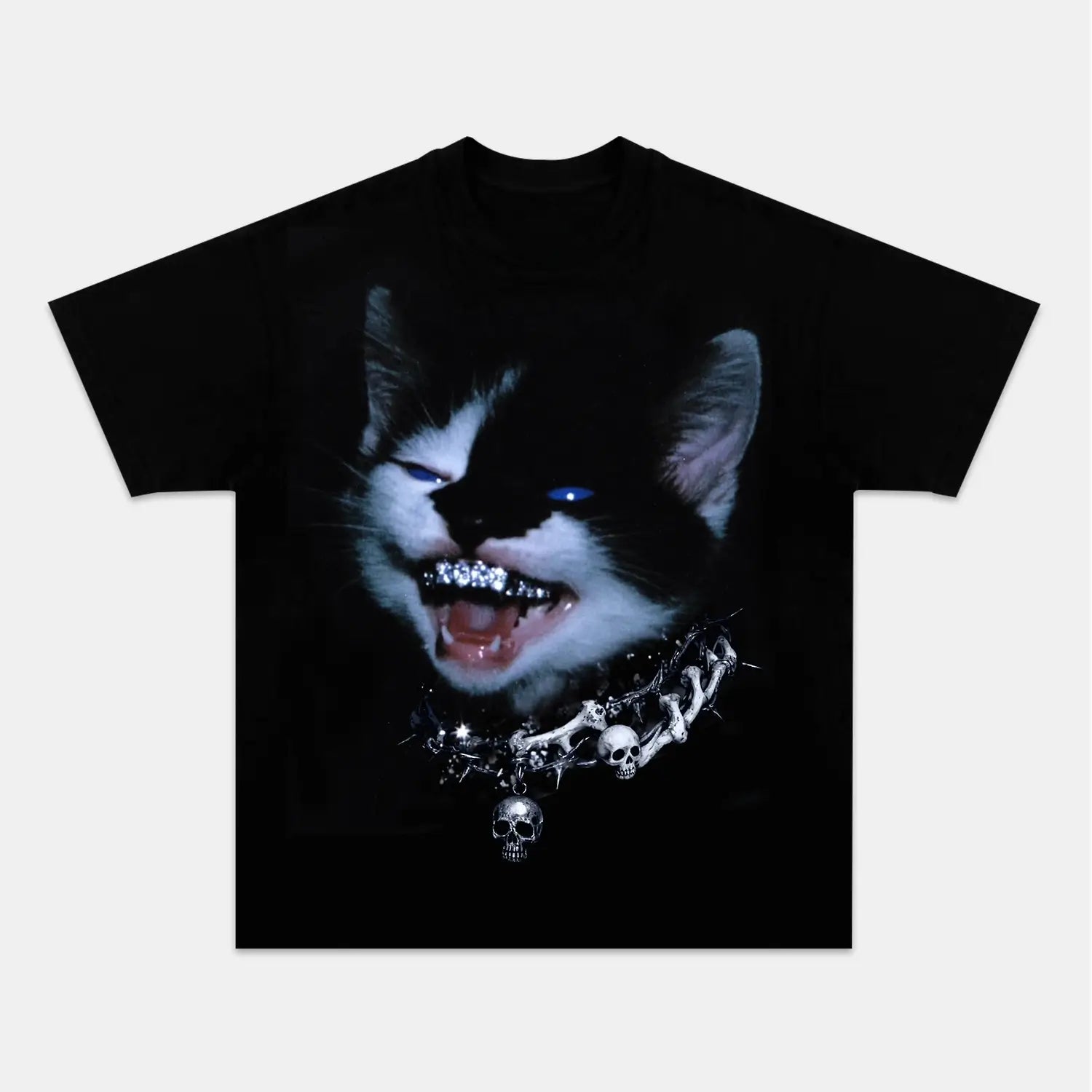 RETRO STREET STYLE & DARK CAT V3 TEE - POPCHANGER