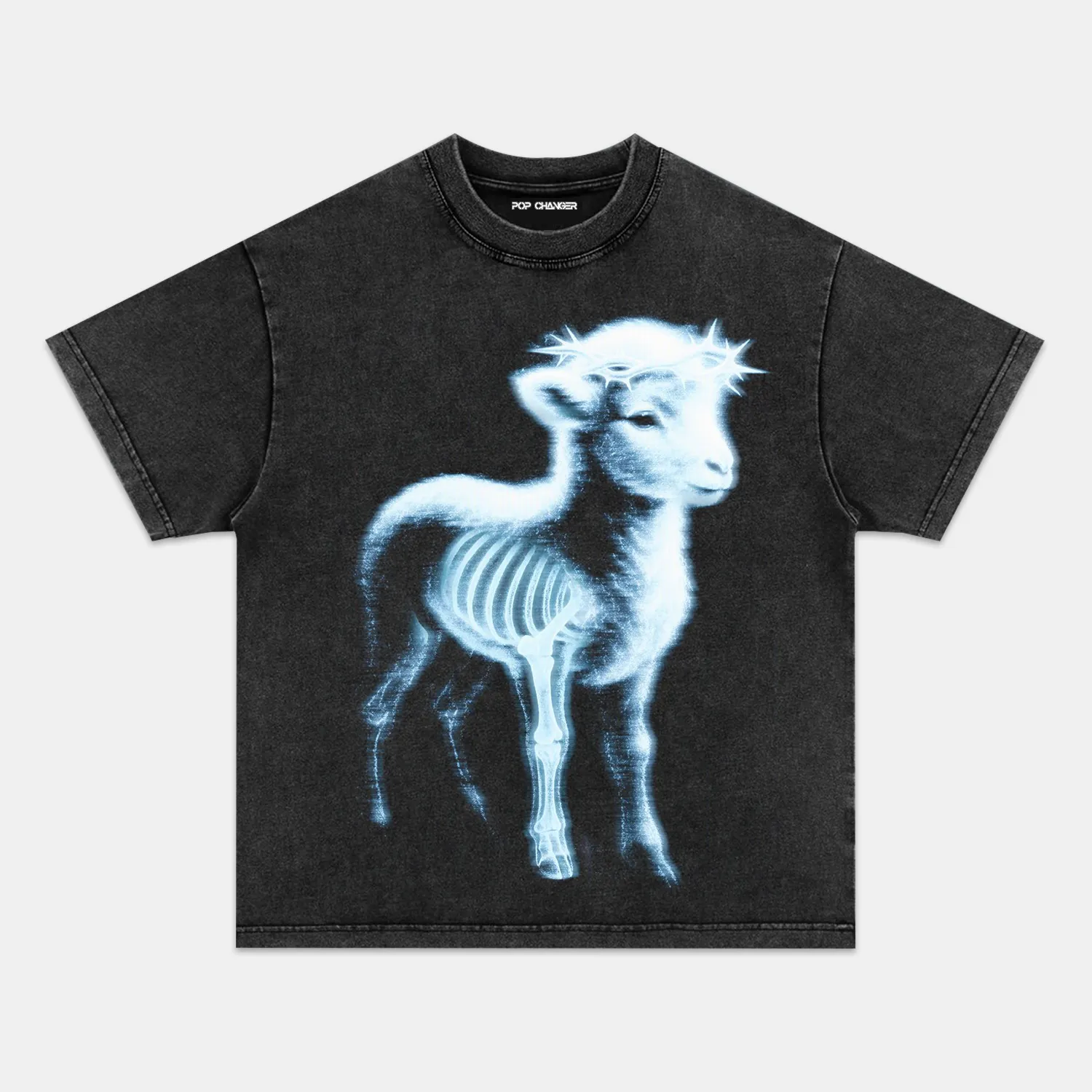 RETRO STREET STYLE & LITTLE SHEEP TEE - POPCHANGER