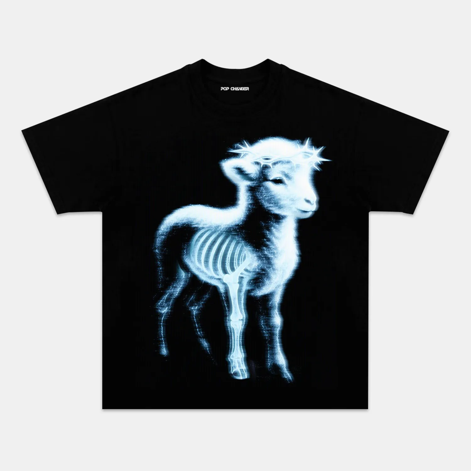 RETRO STREET STYLE & LITTLE SHEEP TEE - POPCHANGER