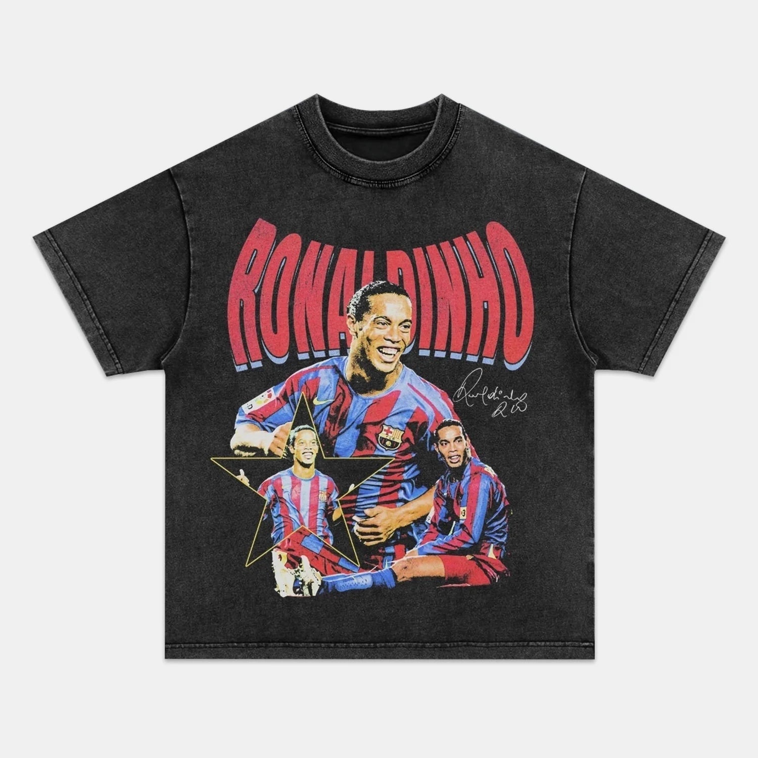 RONALDINHO BARCA TEE - POPCHANGER