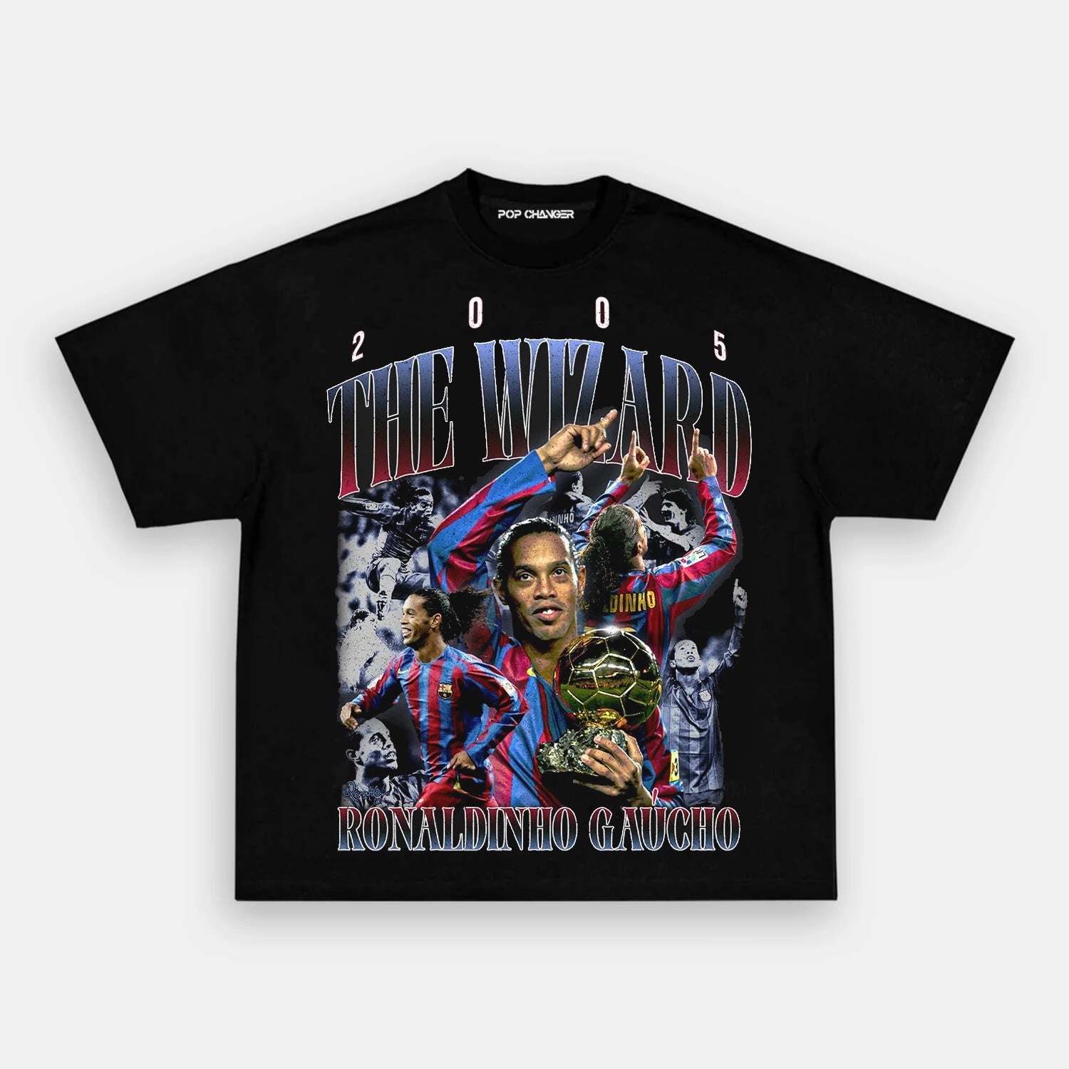 RONALDINHO GAÚCHO FC BARCELONA TEE