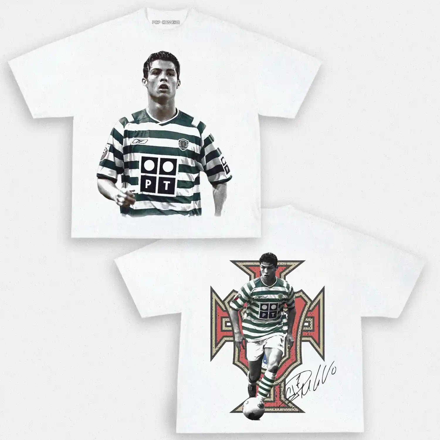 Ronaldo Golden Boy Tee - POPCHANGER
