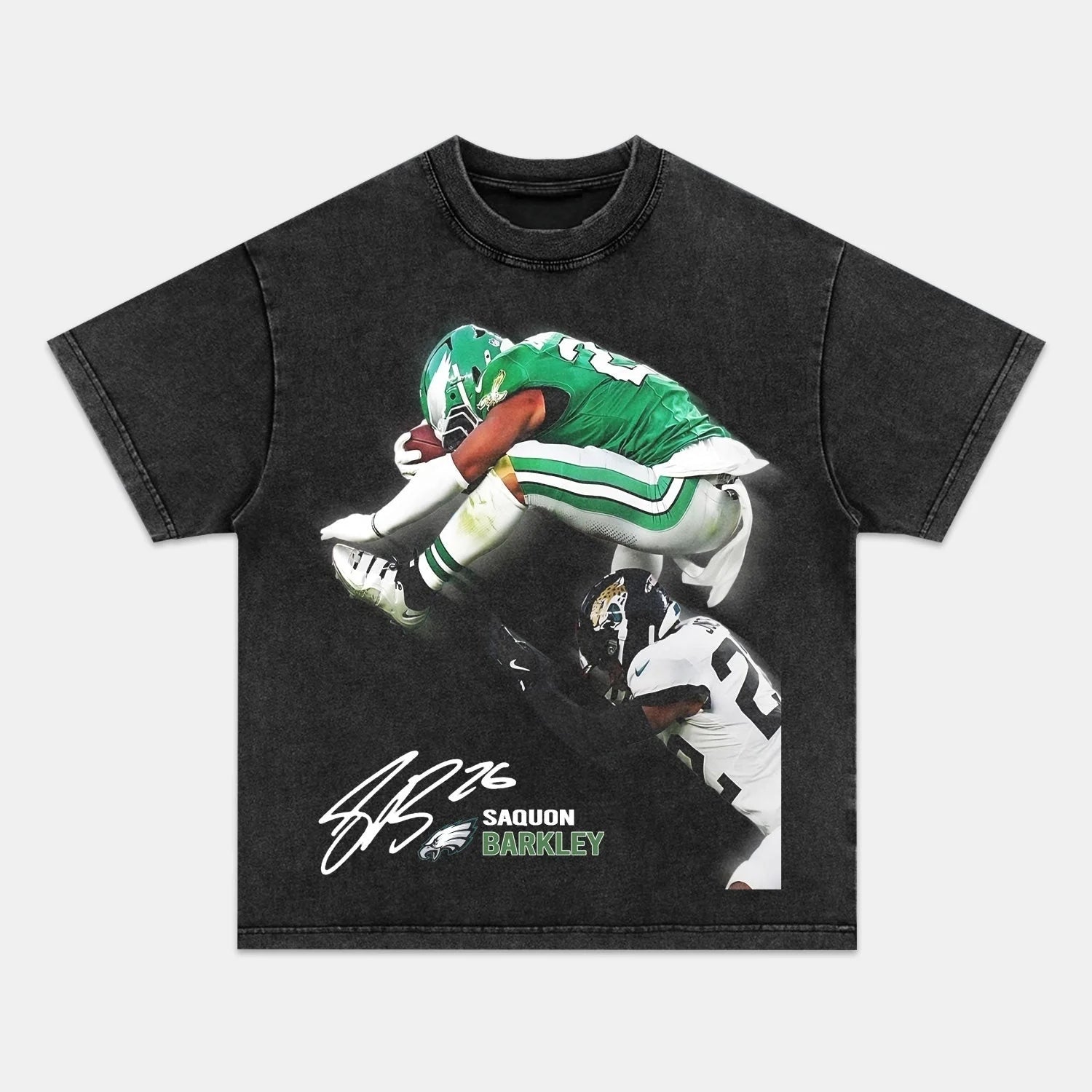 SAQUON REVERSE HURDLE TEE - POPCHANGER
