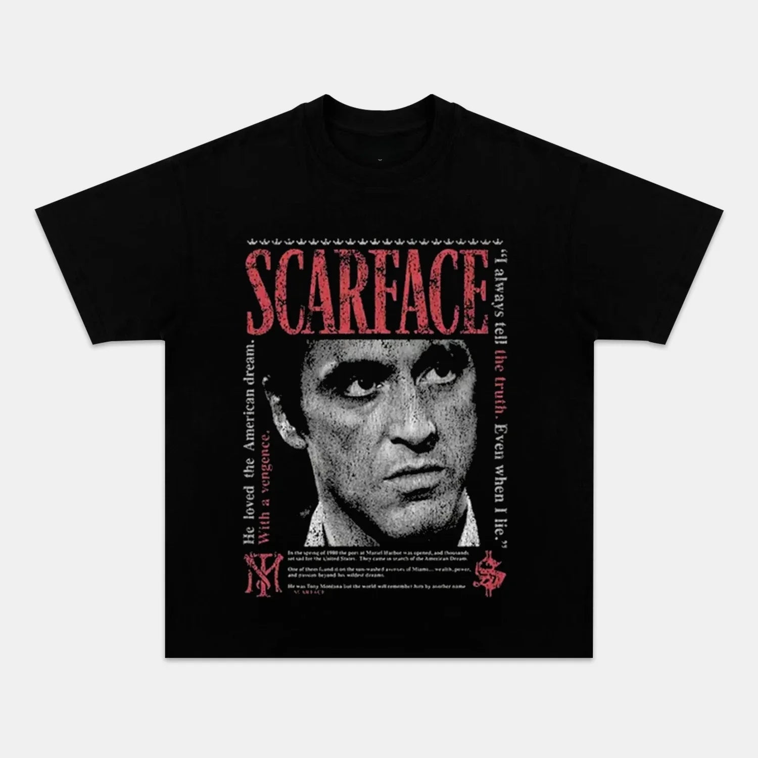 SCARFACE 3.3 TEE - POPCHANGER