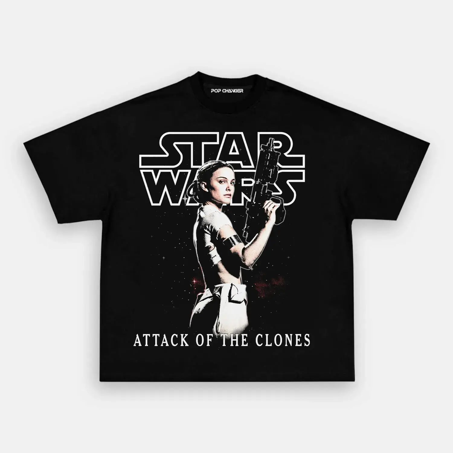 STAR WARS ATTACK OF THE CLONES 2002 VINTAGE TEE - POPCHANGER