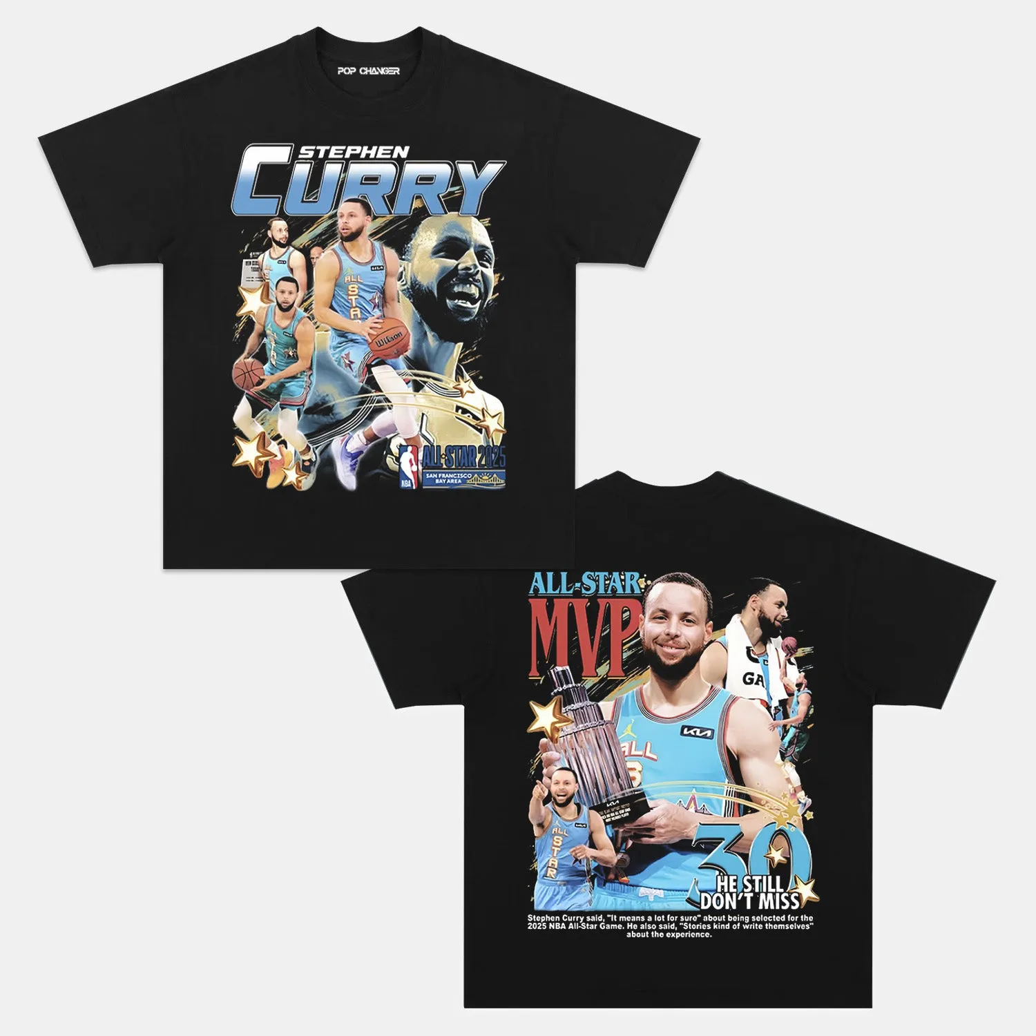 STEPHEN CURRY TEE. 4.22 - POPCHANGER