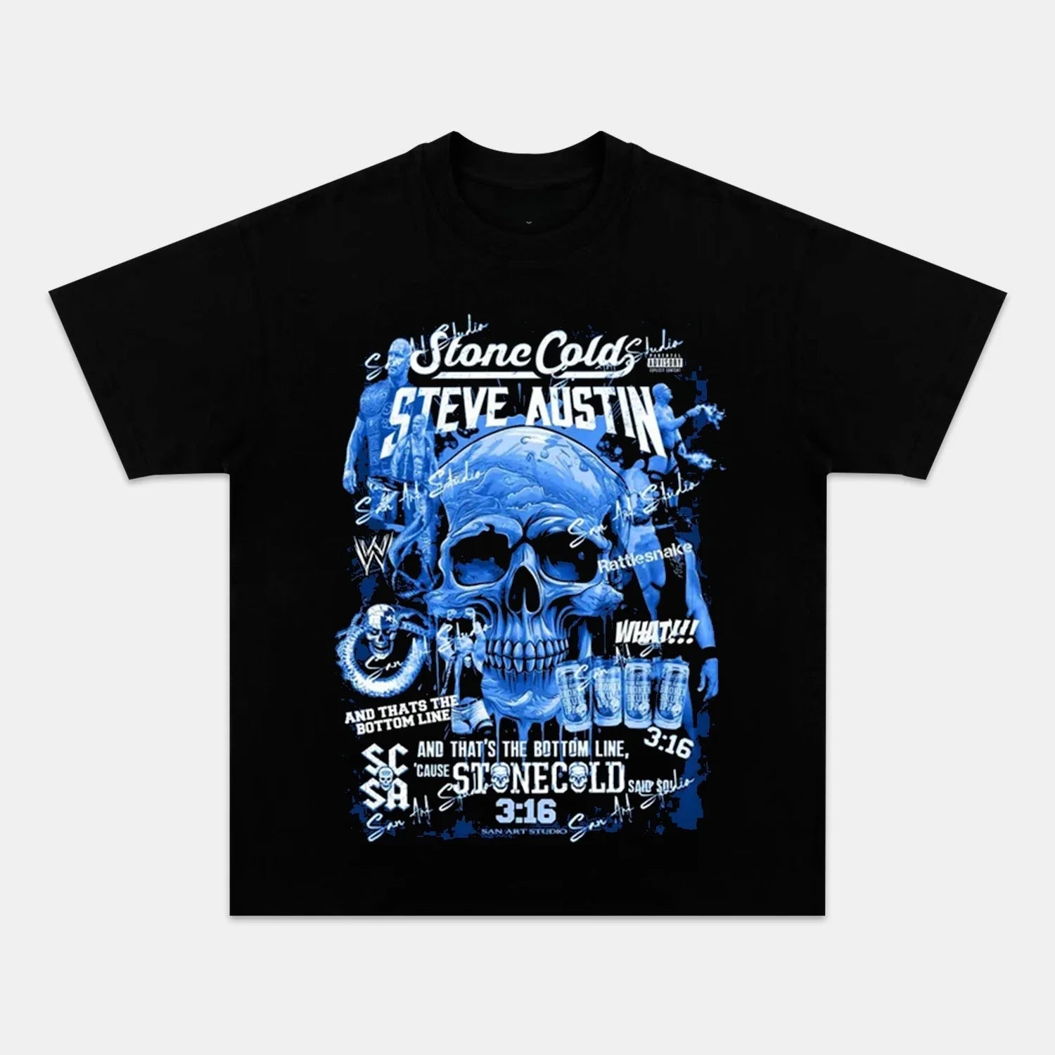 STONE COLD STEVE AUSTIN 3.4 2.0 TEE - POPCHANGER